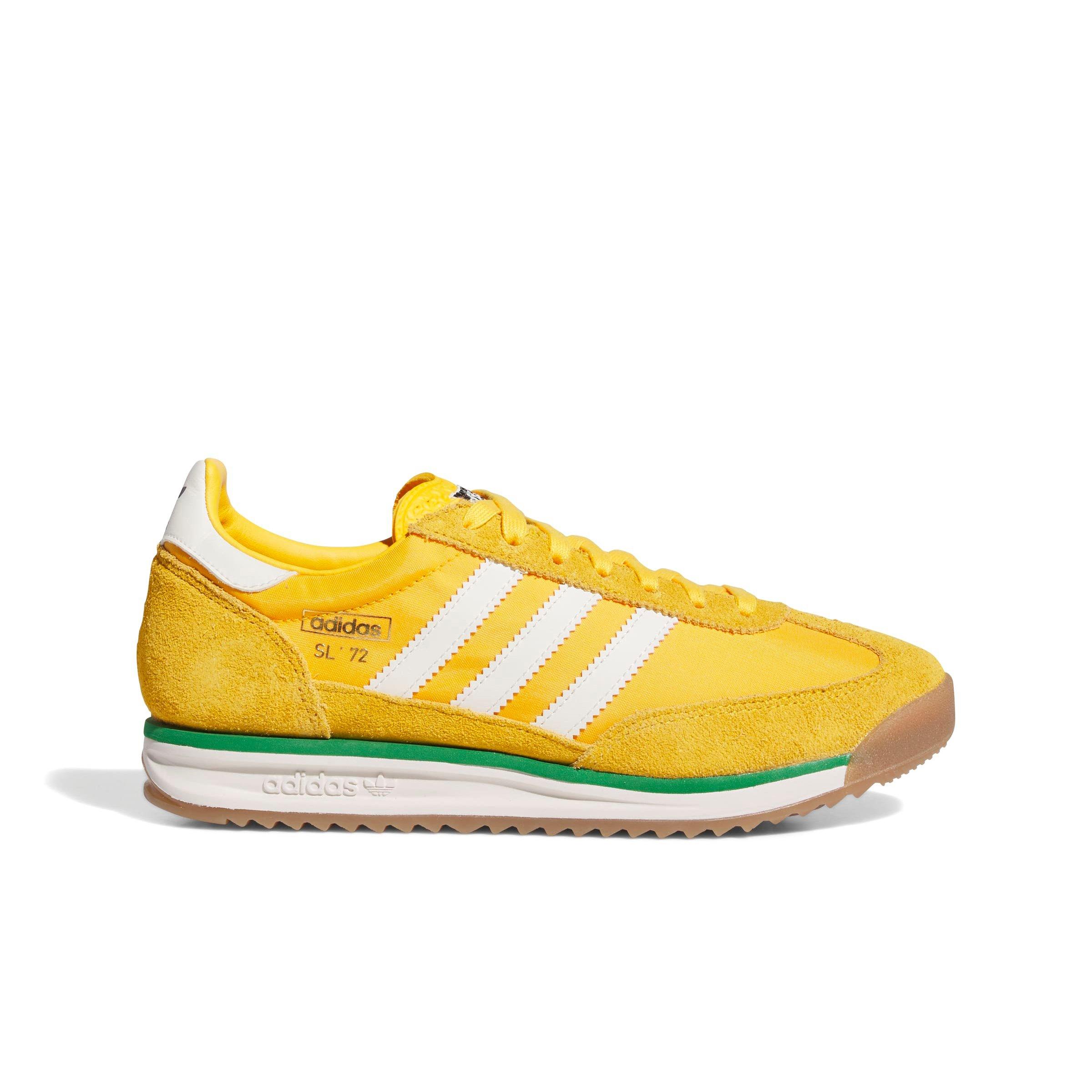 adidas Originals SL 72 RS "Crew Yellow/Off White/Green" Men's Shoe - YELLOW/OFF WHITE/GREEN Thumbnail View 1