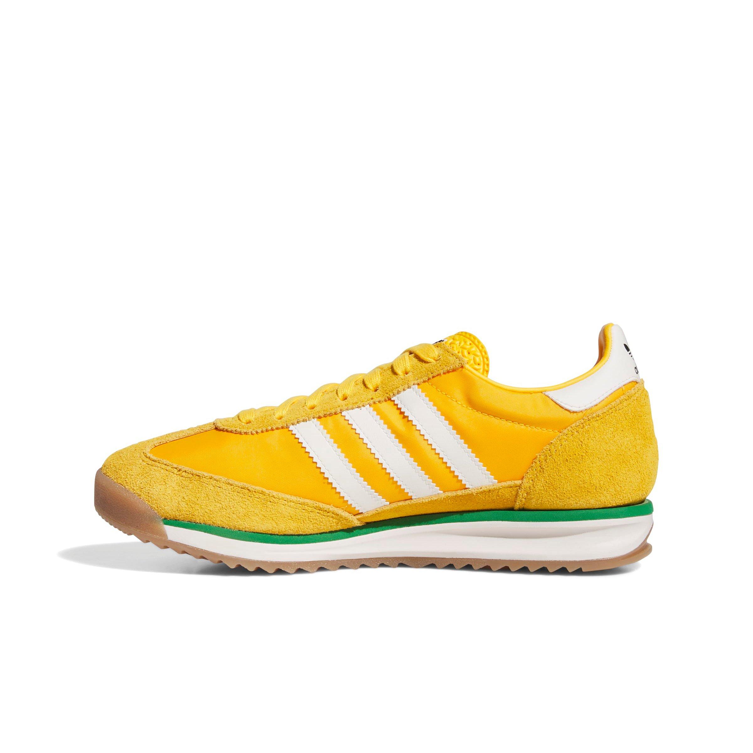 adidas Originals SL 72 RS "Crew Yellow/Off White/Green" Men's Shoe - YELLOW/OFF WHITE/GREEN Thumbnail View 2