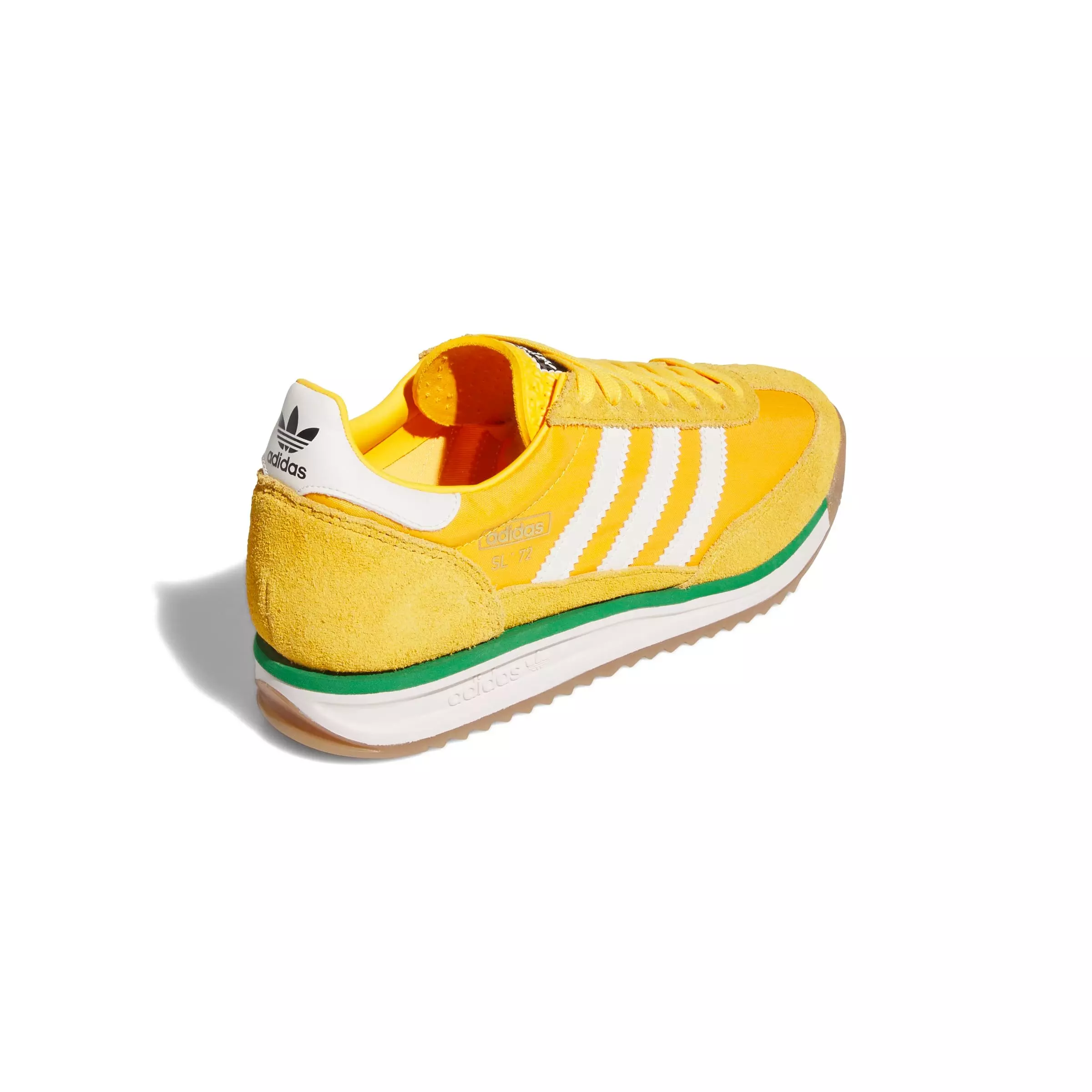 adidas Originals SL 72 RS "Crew Yellow/Off White/Green" Men's Shoe - YELLOW/OFF WHITE/GREEN