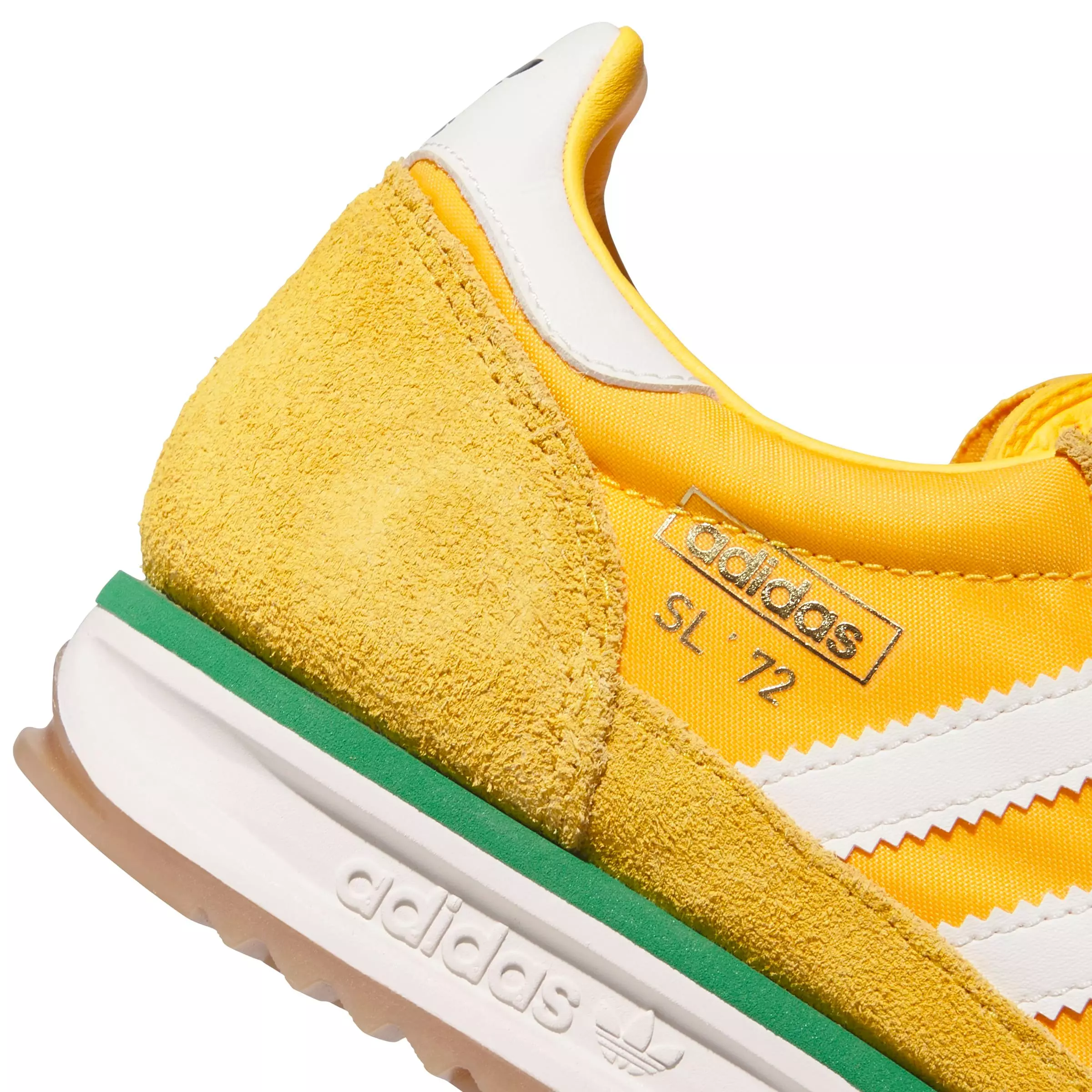 adidas Originals SL 72 RS "Crew Yellow/Off White/Green" Men's Shoe - YELLOW/OFF WHITE/GREEN