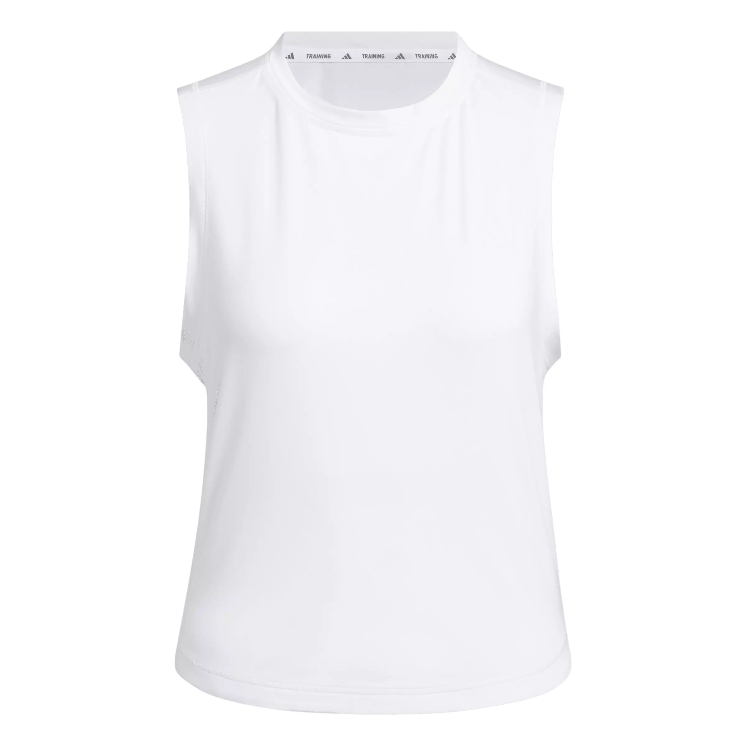 adidas Women's Designed for Train Workout Tank Top - White - WHITE
