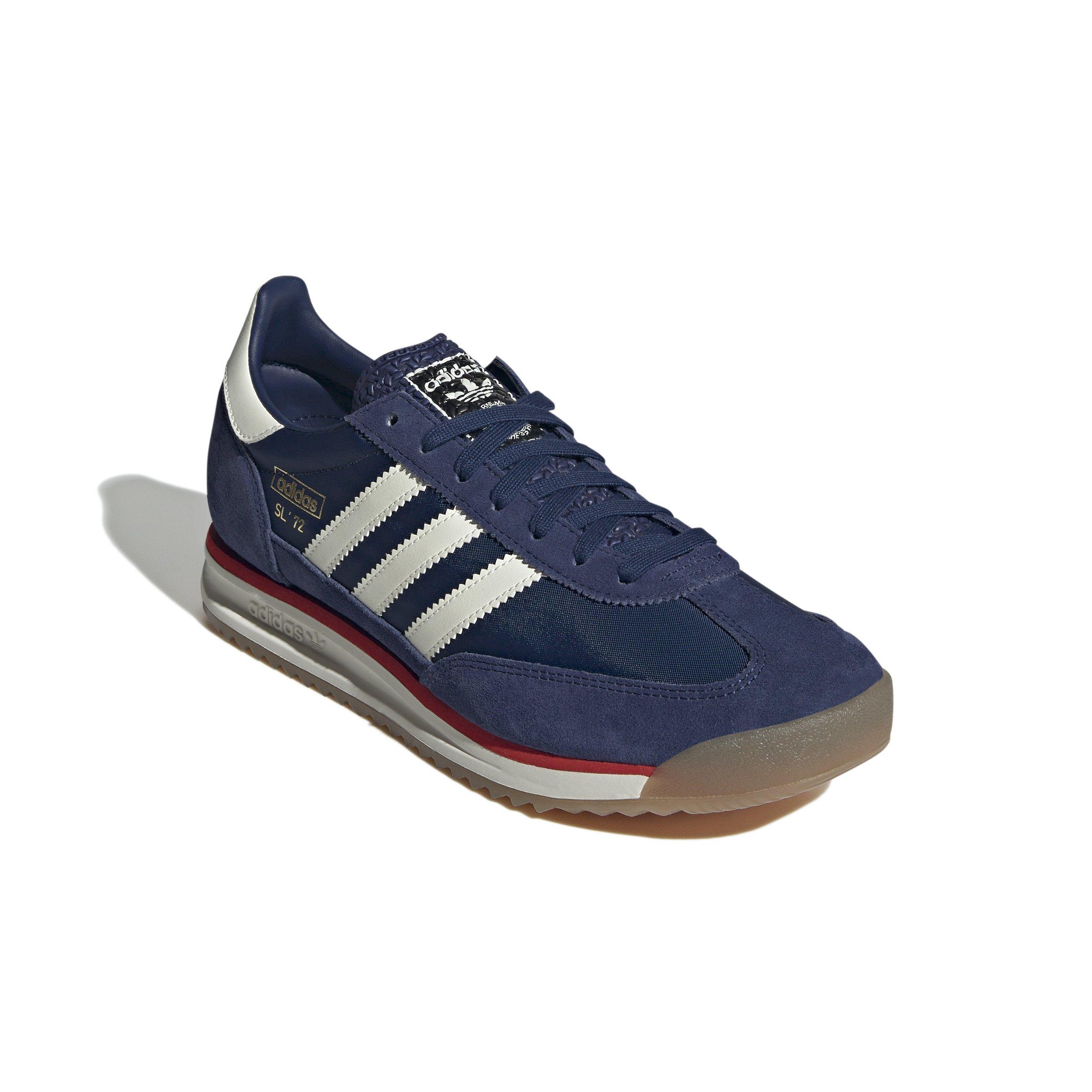 adidas Originals SL 72 RS "Dark Blue/Off White/Red" Men's Shoe - DK BLUE/OFF WHITE/RED Thumbnail View 3