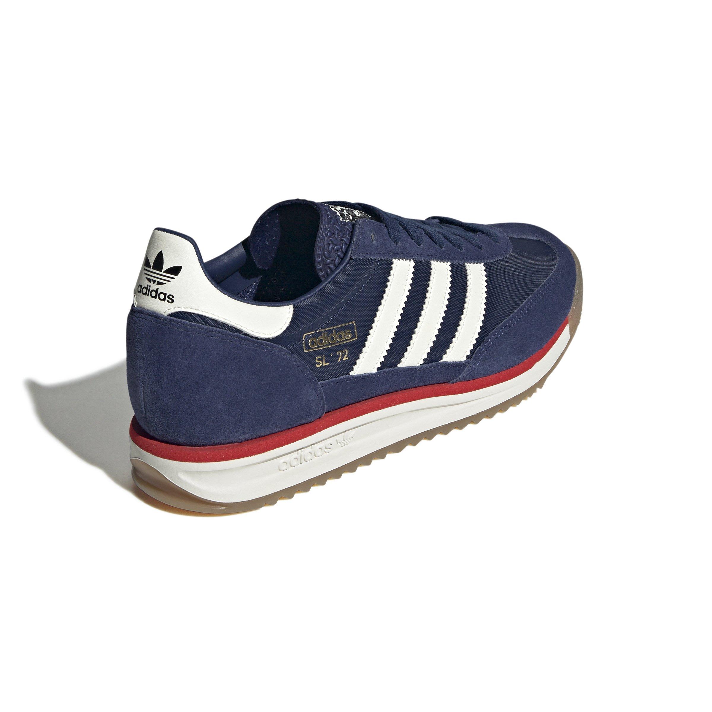 adidas Originals SL 72 RS "Dark Blue/Off White/Red" Men's Shoe - DK BLUE/OFF WHITE/RED Thumbnail View 4