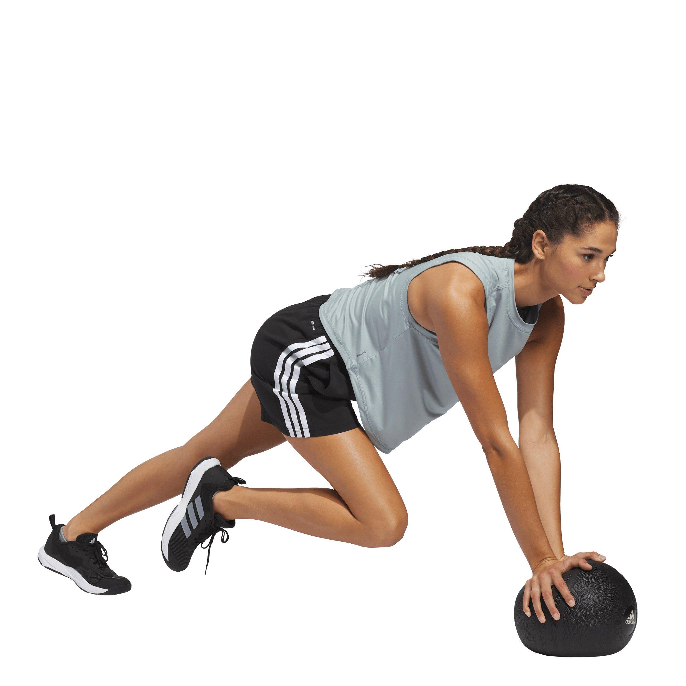 adidas Women's Designed for Train Workout Tank Top - Sage Green - SAGE GREEN Thumbnail View 5