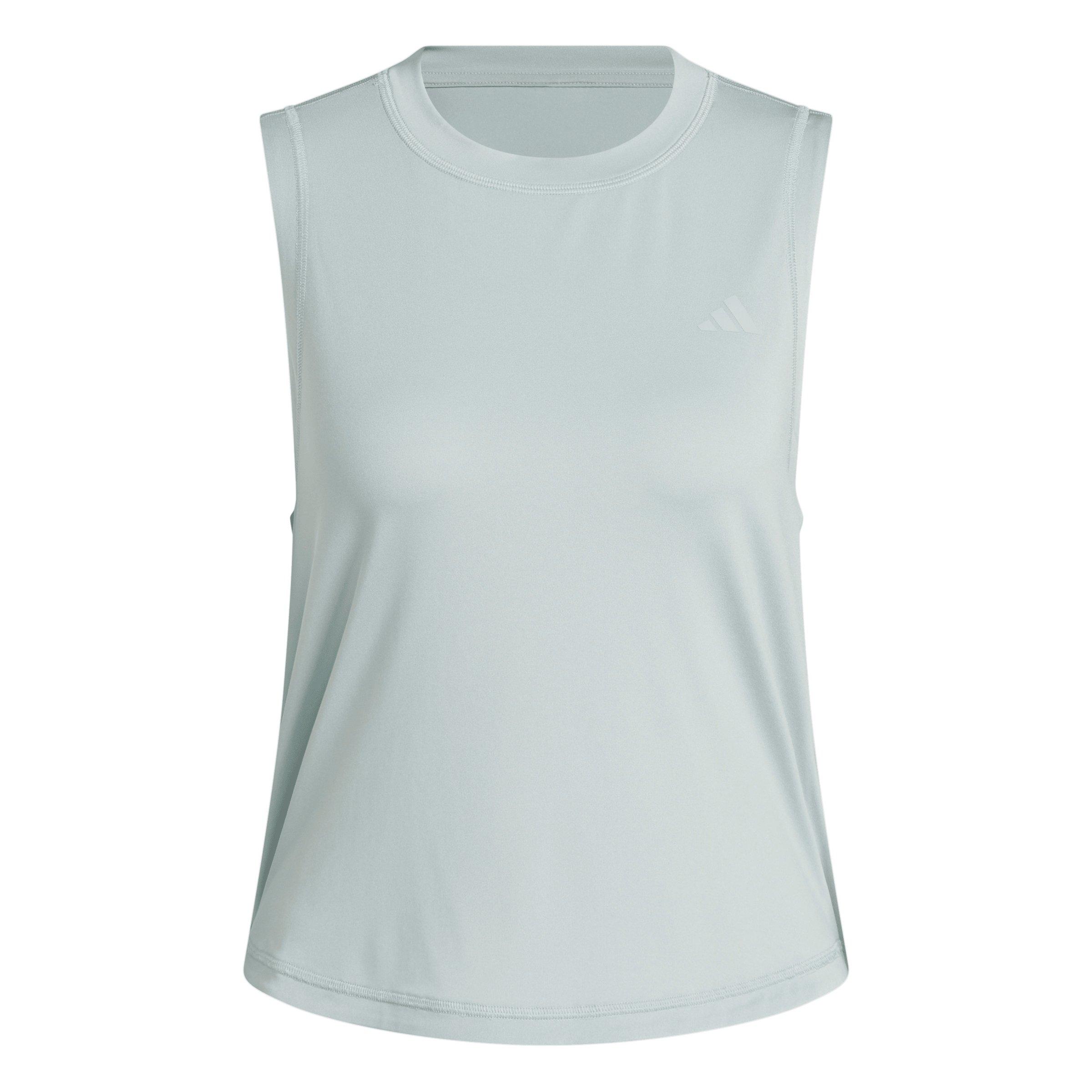 adidas Women's Designed for Train Workout Tank Top - Sage Green - SAGE GREEN Thumbnail View 6