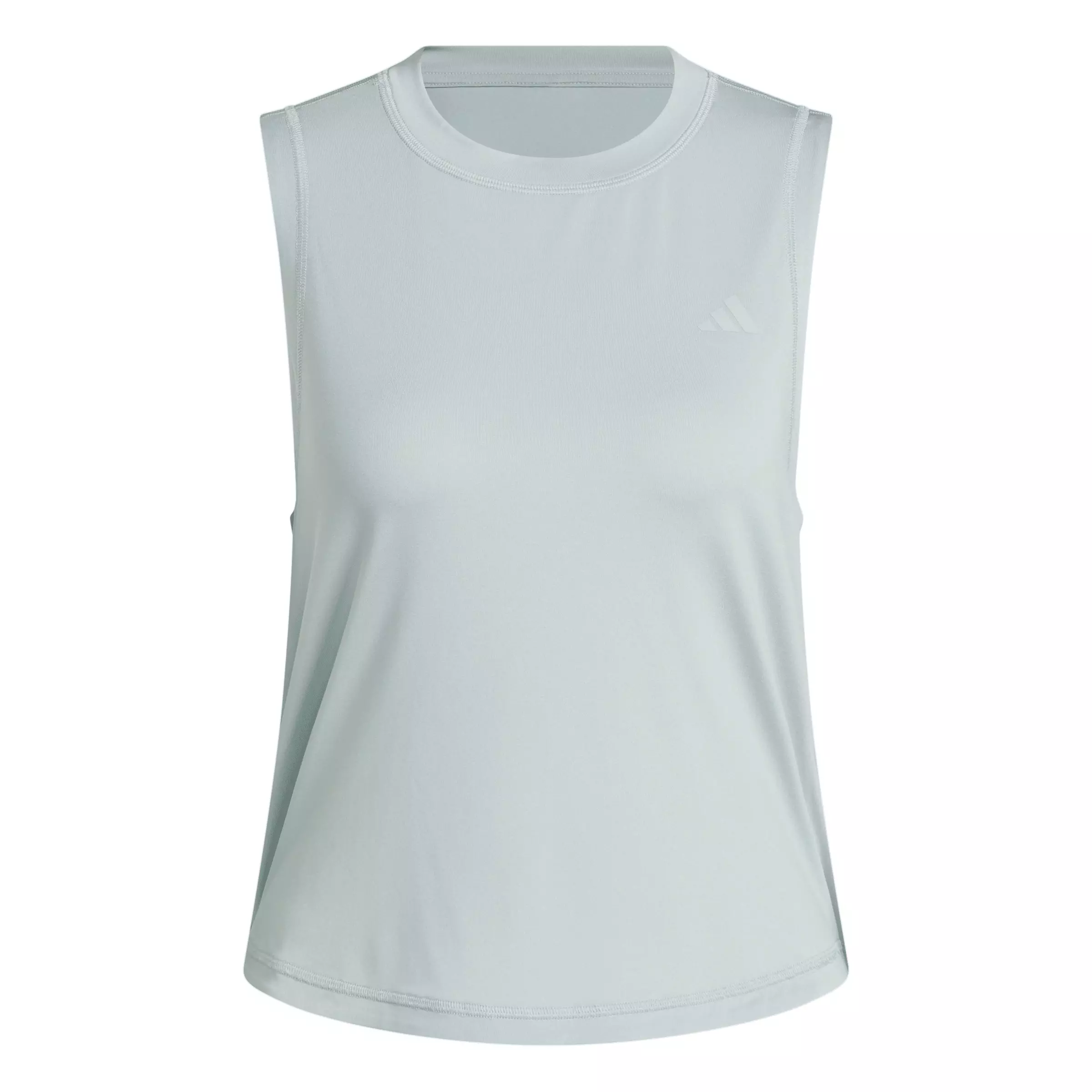 adidas Women's Designed for Train Workout Tank Top - Sage Green - SAGE GREEN