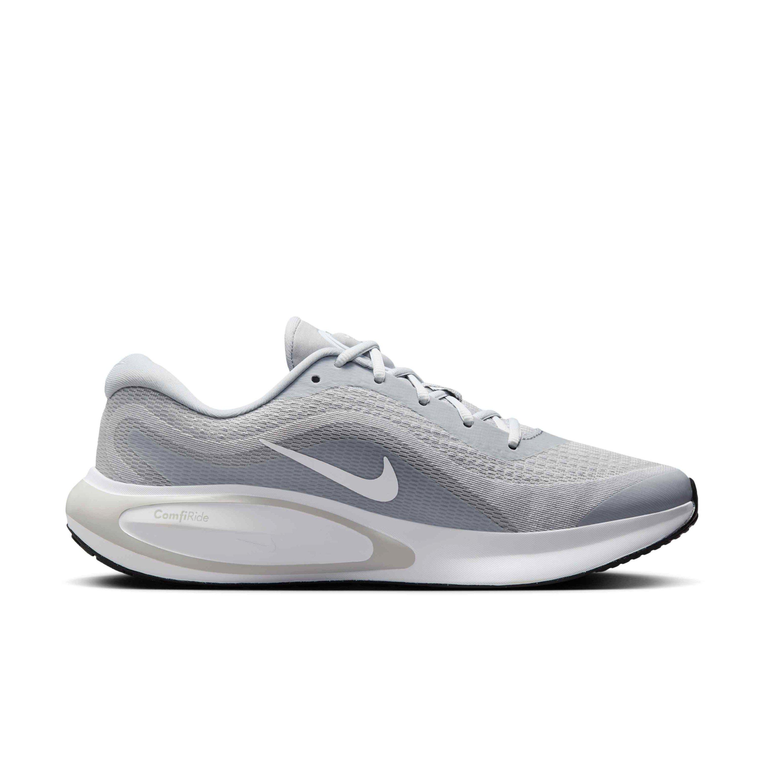 Nike Journey Run "Wolf Grey/Pure Platinum/Cool Grey/White" Men's Running Shoe - GREY/PLATINUM/GREY/WHITE Thumbnail View 1