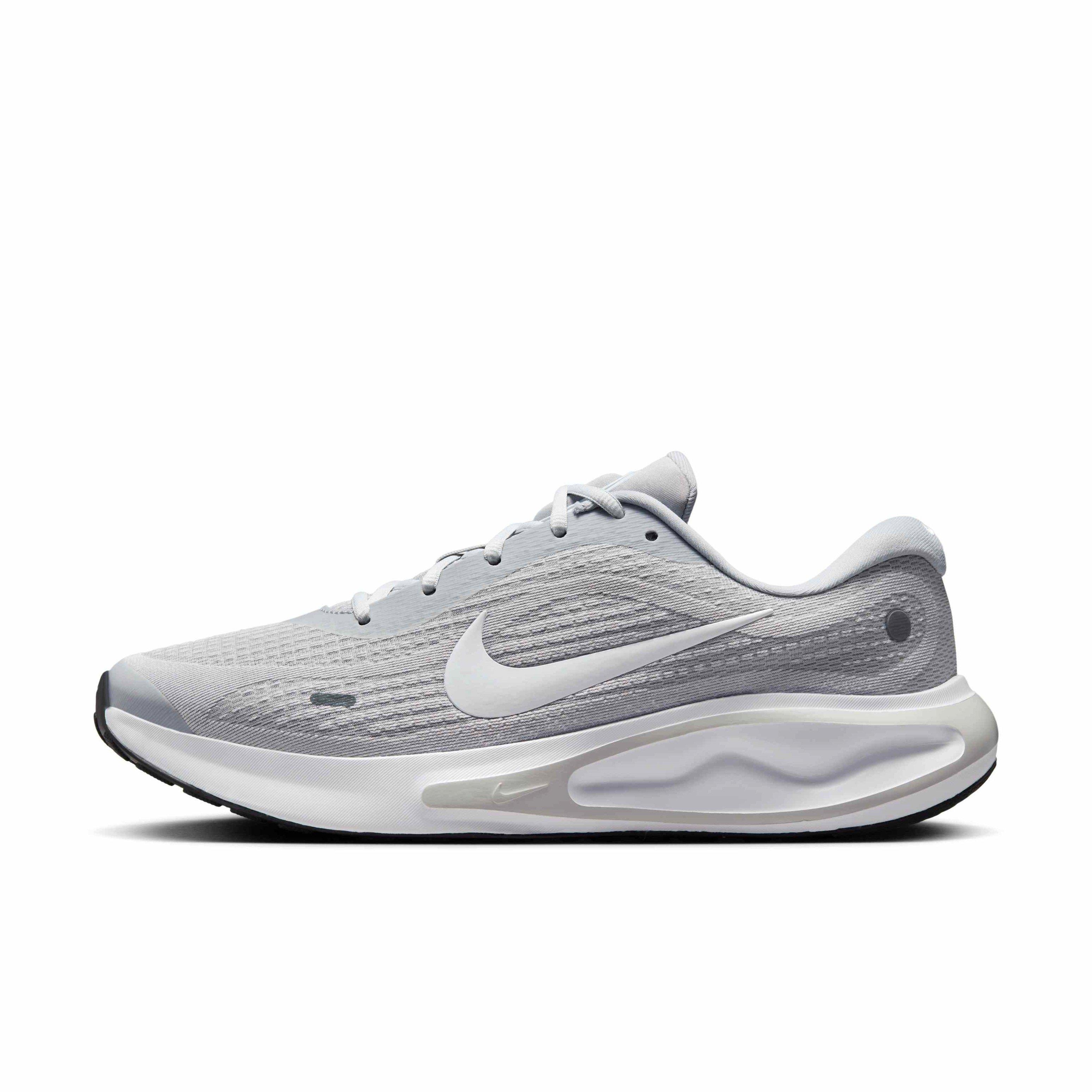 Nike Journey Run "Wolf Grey/Pure Platinum/Cool Grey/White" Men's Running Shoe - GREY/PLATINUM/GREY/WHITE Thumbnail View 2