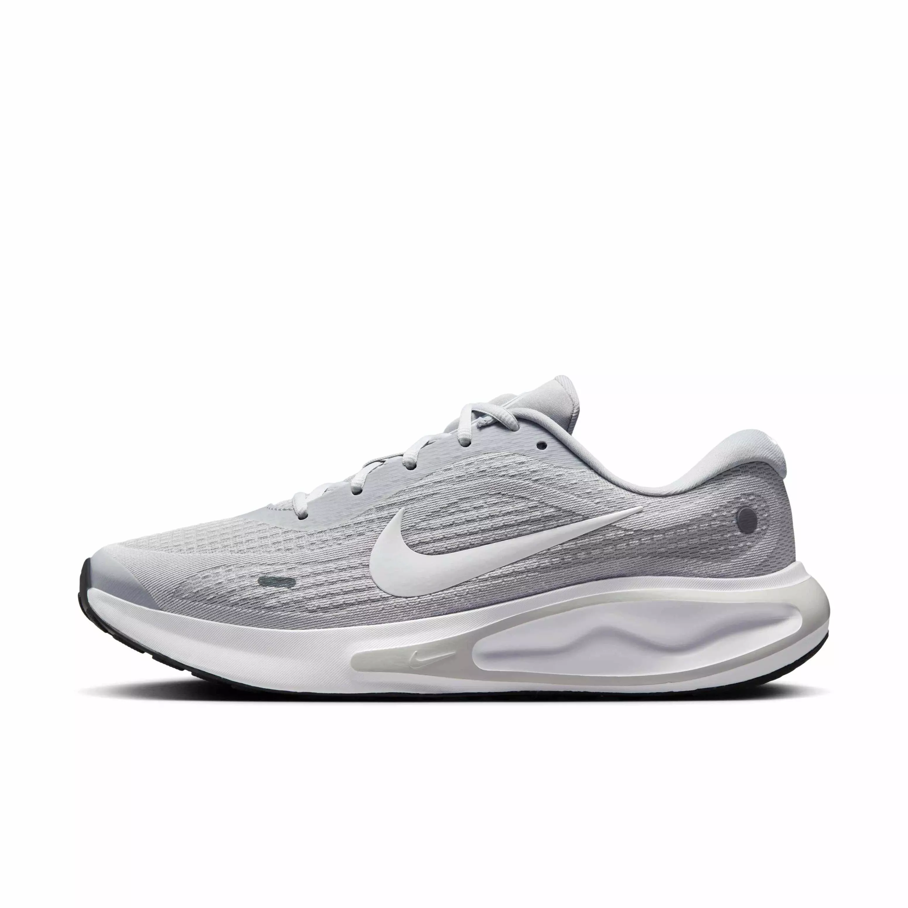 Nike Journey Run "Wolf Grey/Pure Platinum/Cool Grey/White" Men's Running Shoe - GREY/PLATINUM/GREY/WHITE