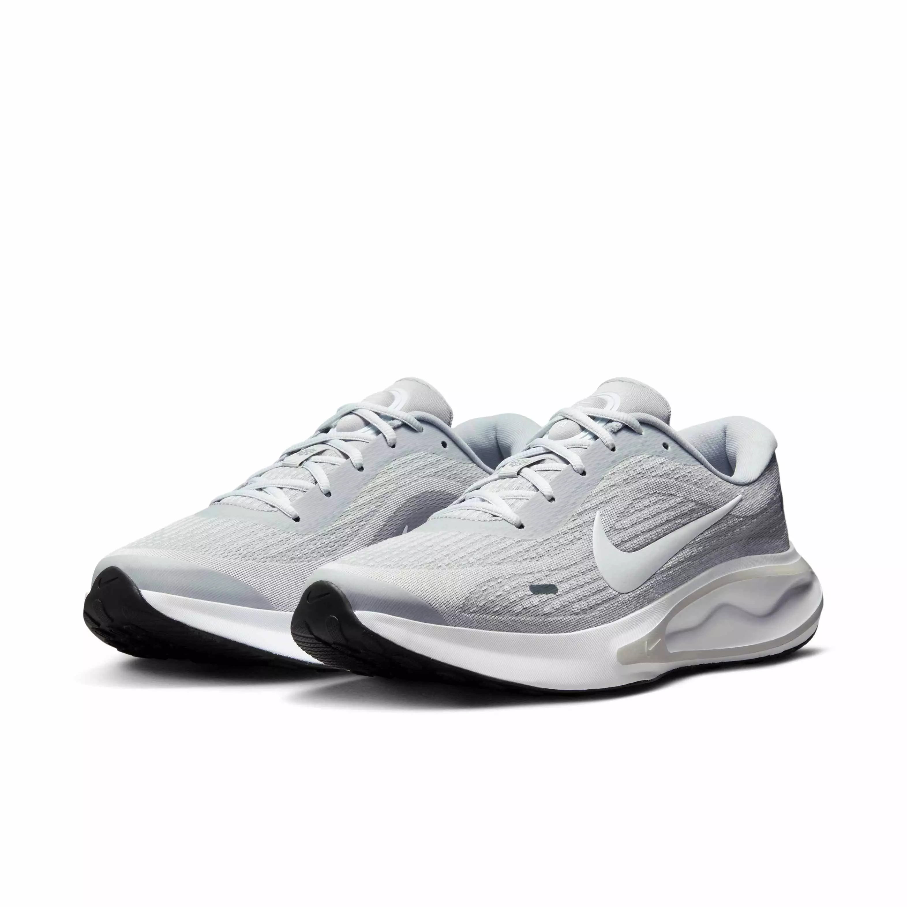 Nike Journey Run "Wolf Grey/Pure Platinum/Cool Grey/White" Men's Running Shoe - GREY/PLATINUM/GREY/WHITE