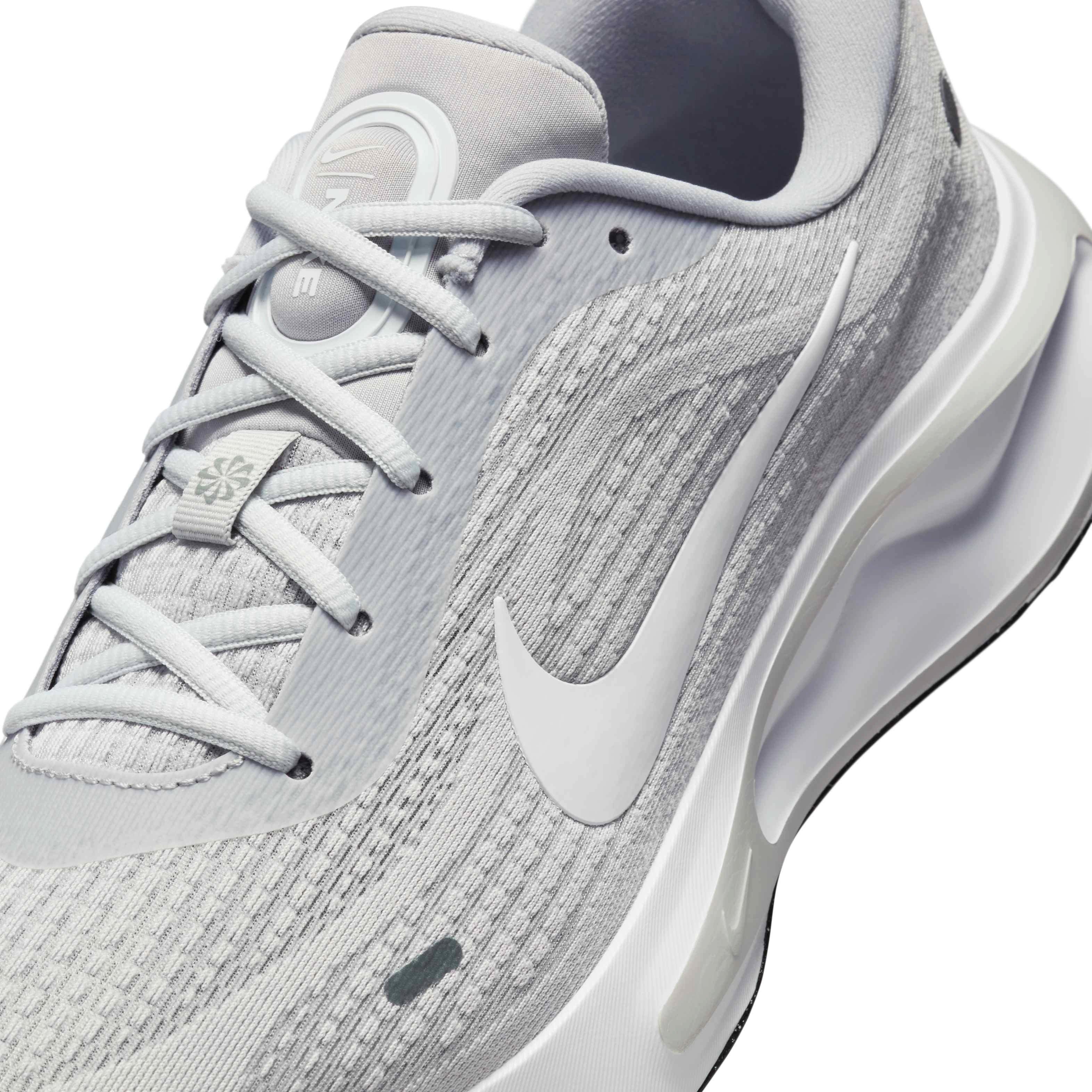 Nike Journey Run "Wolf Grey/Pure Platinum/Cool Grey/White" Men's Running Shoe - GREY/PLATINUM/GREY/WHITE Thumbnail View 7
