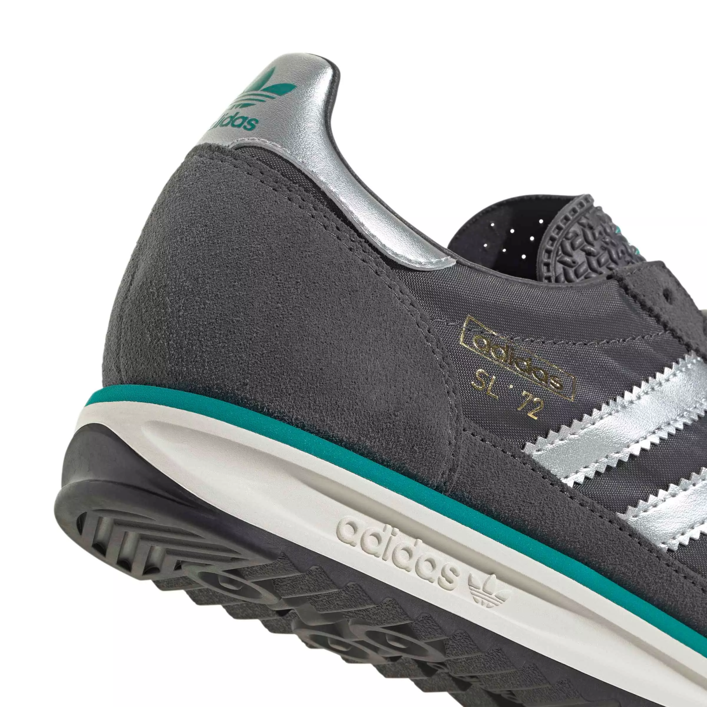 adidas Originals SL 72 RS "Grey Five/Silver Metallic/Off White" Men's Shoe - GREY/SILVER/OFF WHITE