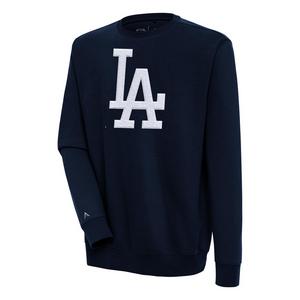 Antigua Men's Los Angeles Dodgers Chest Logo Victory Crew