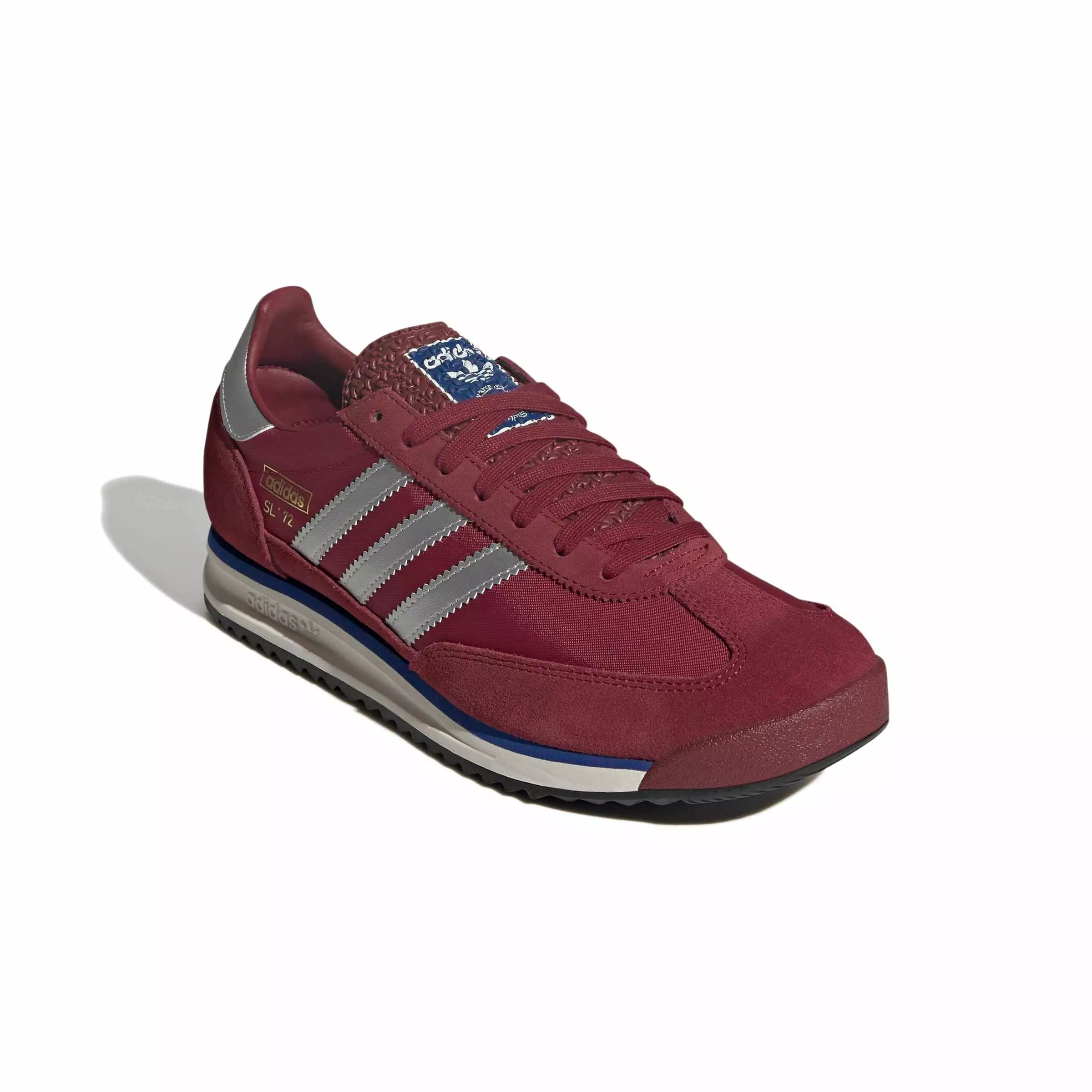 adidas Originals SL 72 RS "Noble Maroon/Silver Metallic/Off White" Men's Shoe - MAROON/SILVER/OFF WHITE