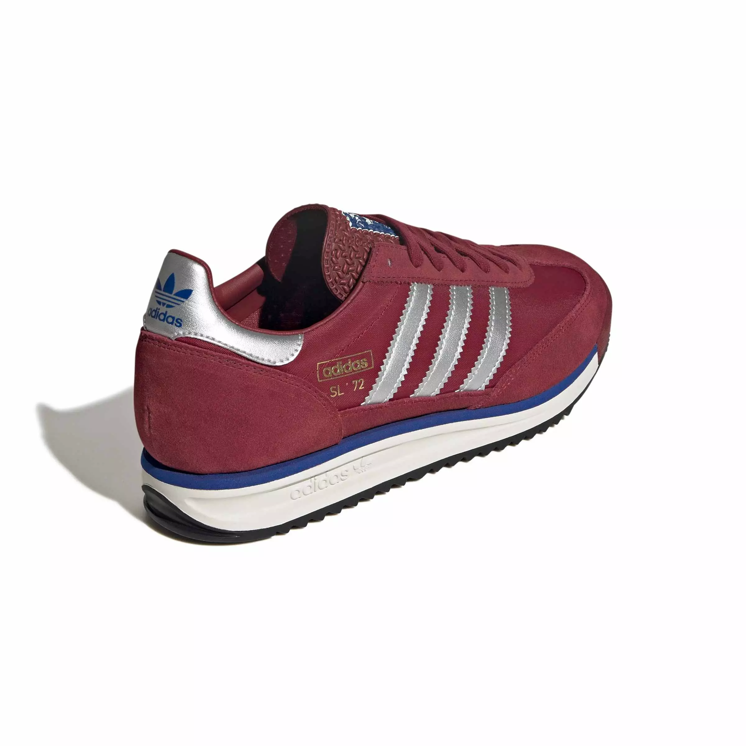 adidas Originals SL 72 RS "Noble Maroon/Silver Metallic/Off White" Men's Shoe - MAROON/SILVER/OFF WHITE
