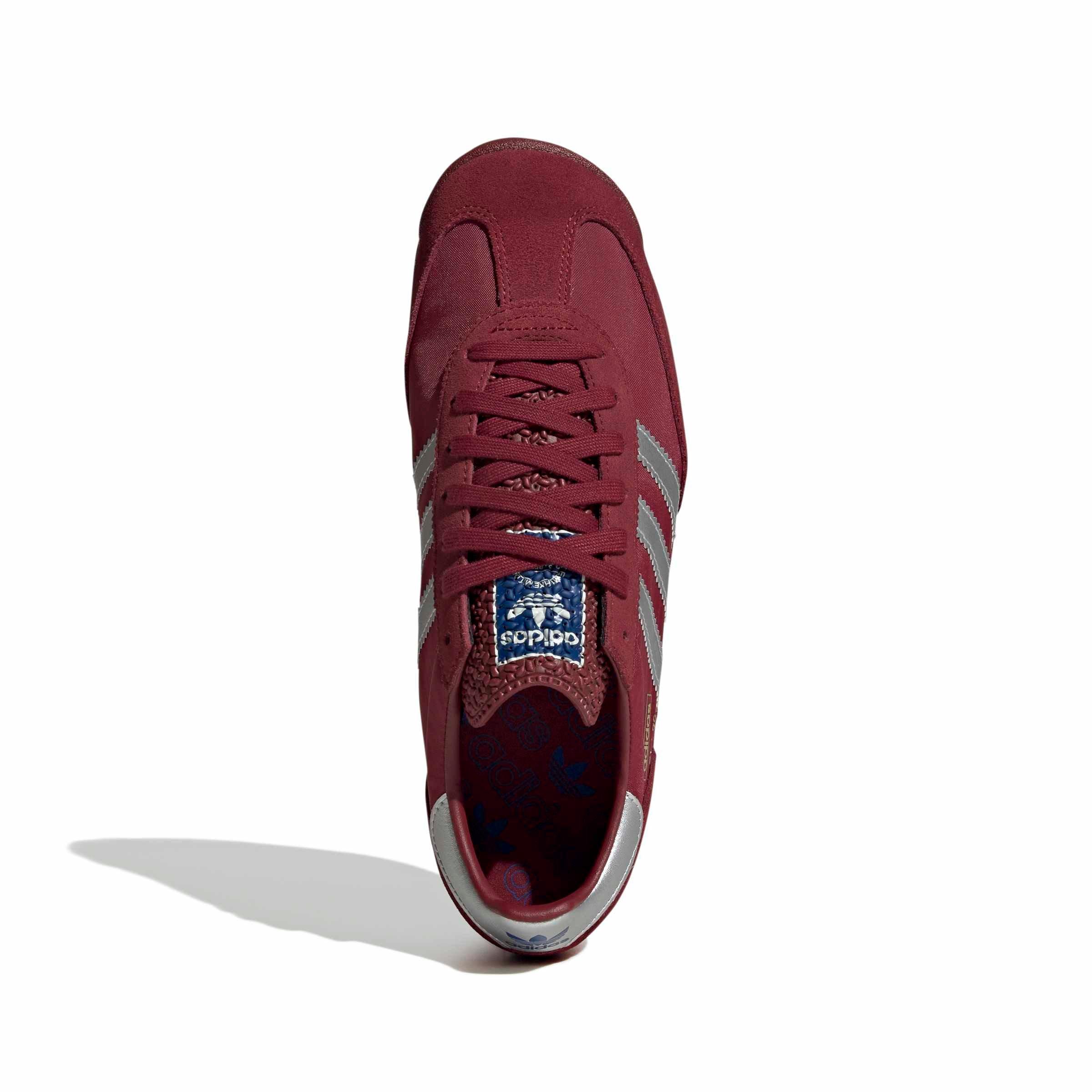 adidas Originals SL 72 RS "Noble Maroon/Silver Metallic/Off White" Men's Shoe - MAROON/SILVER/OFF WHITE Thumbnail View 7