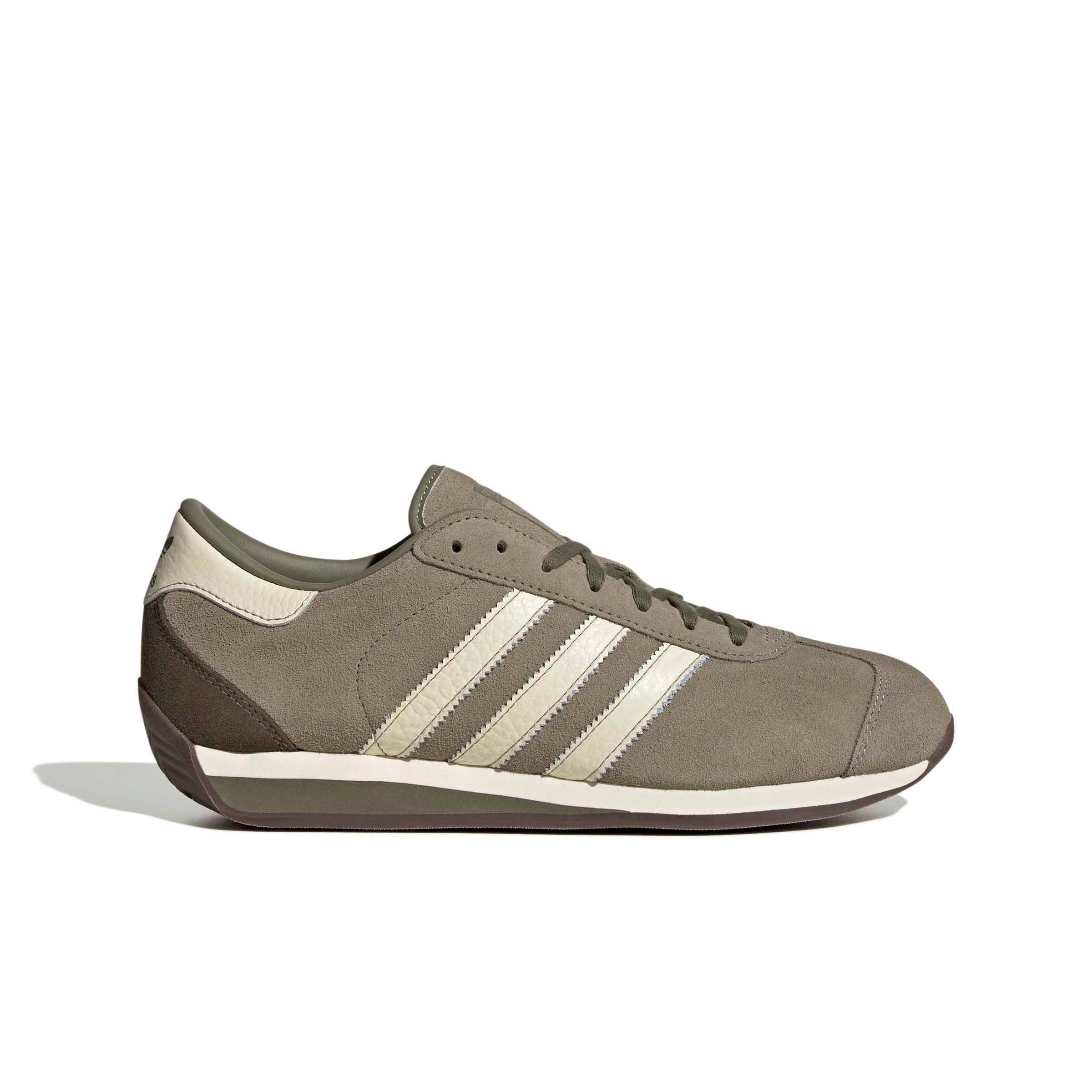 adidas Originals Country II "Orbit Green/Cream White/Focus Olive" Men's Shoe - GREEN/WHITE/OLIVE Thumbnail View 1