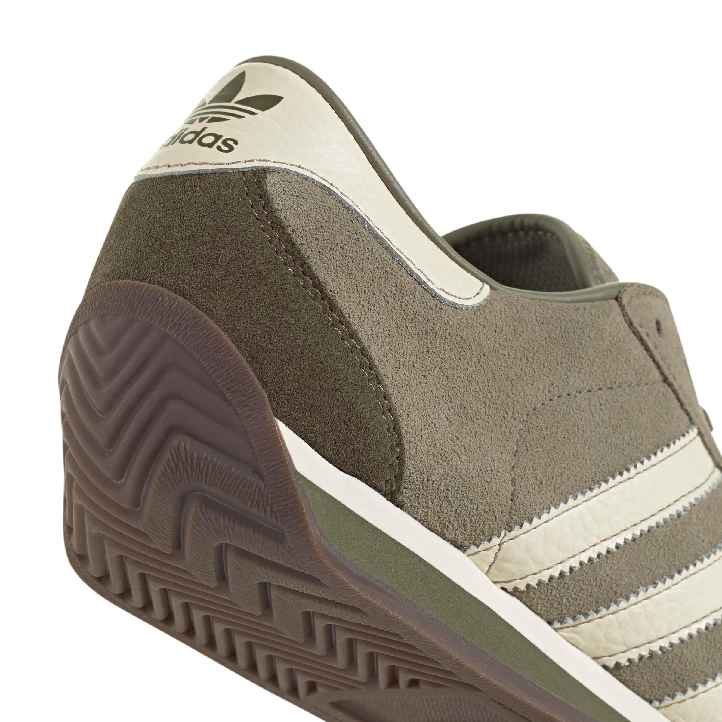 adidas Originals Country II "Orbit Green/Cream White/Focus Olive" Men's Shoe - GREEN/WHITE/OLIVE Thumbnail View 6