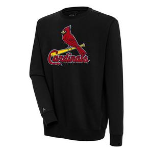 Antigua Men's St. Louis Cardinals Chest Logo Victory Crew