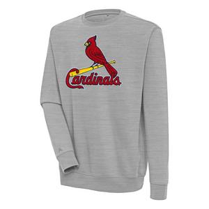 Antigua Men's St. Louis Cardinals Chest Logo Victory Crew
