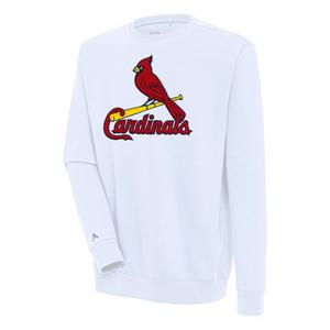 Antigua Men's St. Louis Cardinals Chest Logo Victory Crew