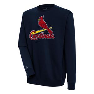 Antigua Men's St. Louis Cardinals Chest Logo Victory Crew