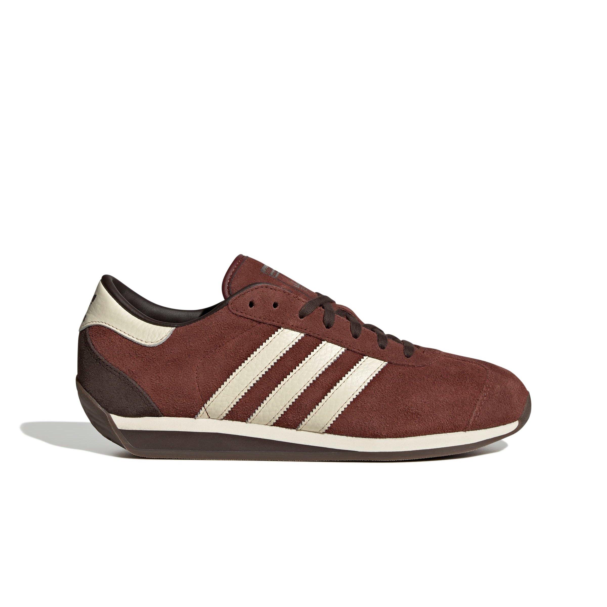 adidas Originals Country II "Fox Brown/Cream White/Dark Brown" Men's Shoe - BROWN/WHITE/DK BROWN Thumbnail View 1