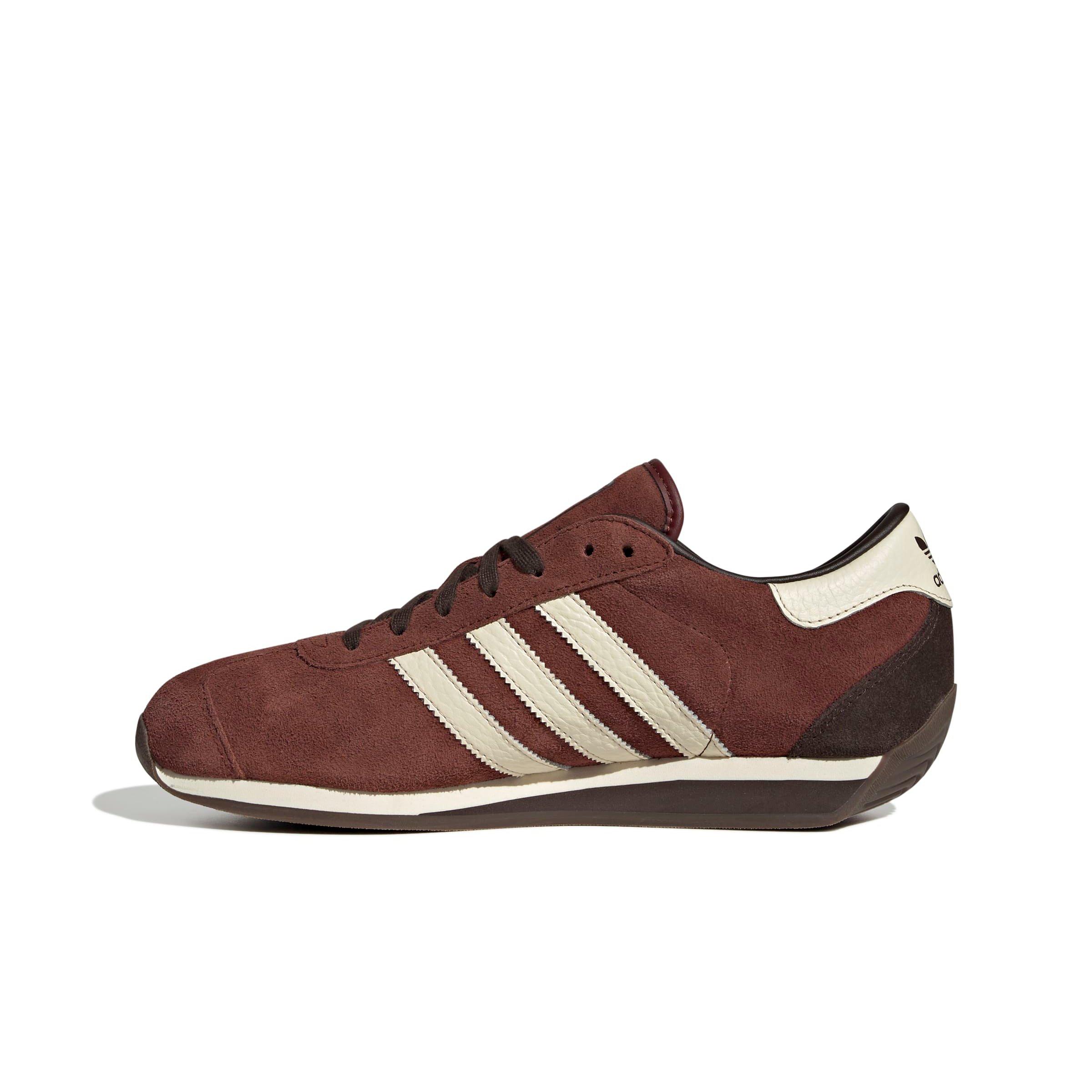 adidas Originals Country II "Fox Brown/Cream White/Dark Brown" Men's Shoe - BROWN/WHITE/DK BROWN Thumbnail View 2