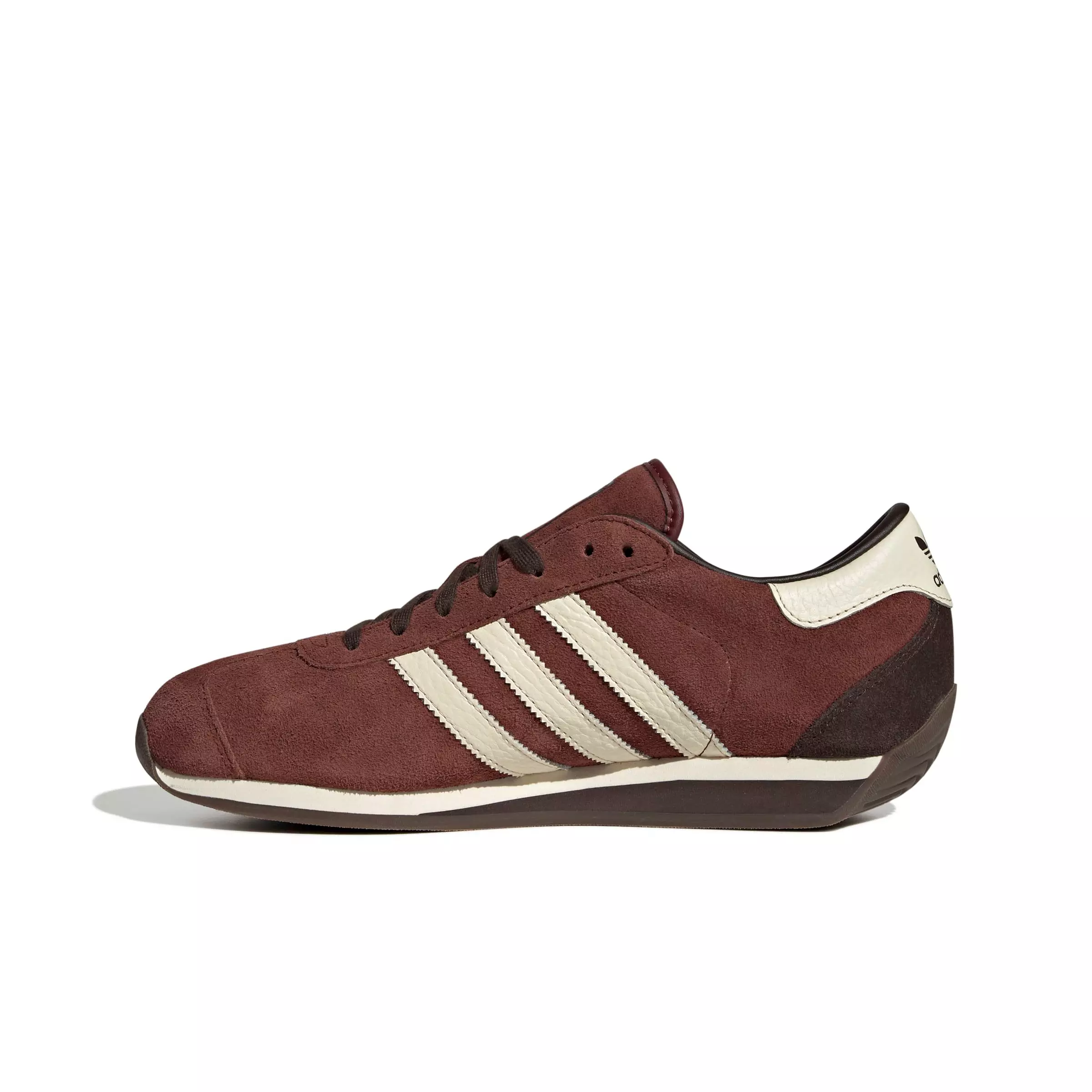 adidas Originals Country II "Fox Brown/Cream White/Dark Brown" Men's Shoe - BROWN/WHITE/DK BROWN