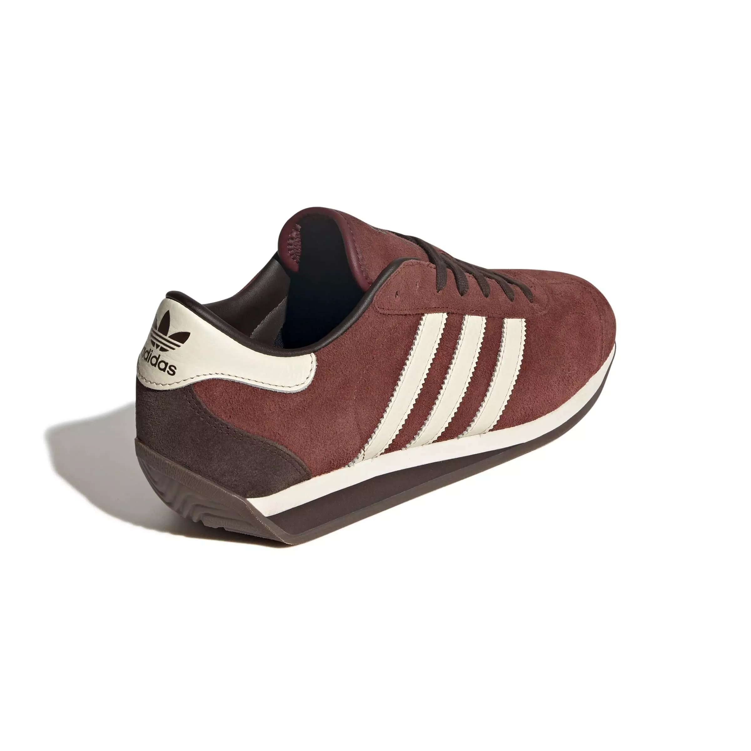 adidas Originals Country II "Fox Brown/Cream White/Dark Brown" Men's Shoe - BROWN/WHITE/DK BROWN