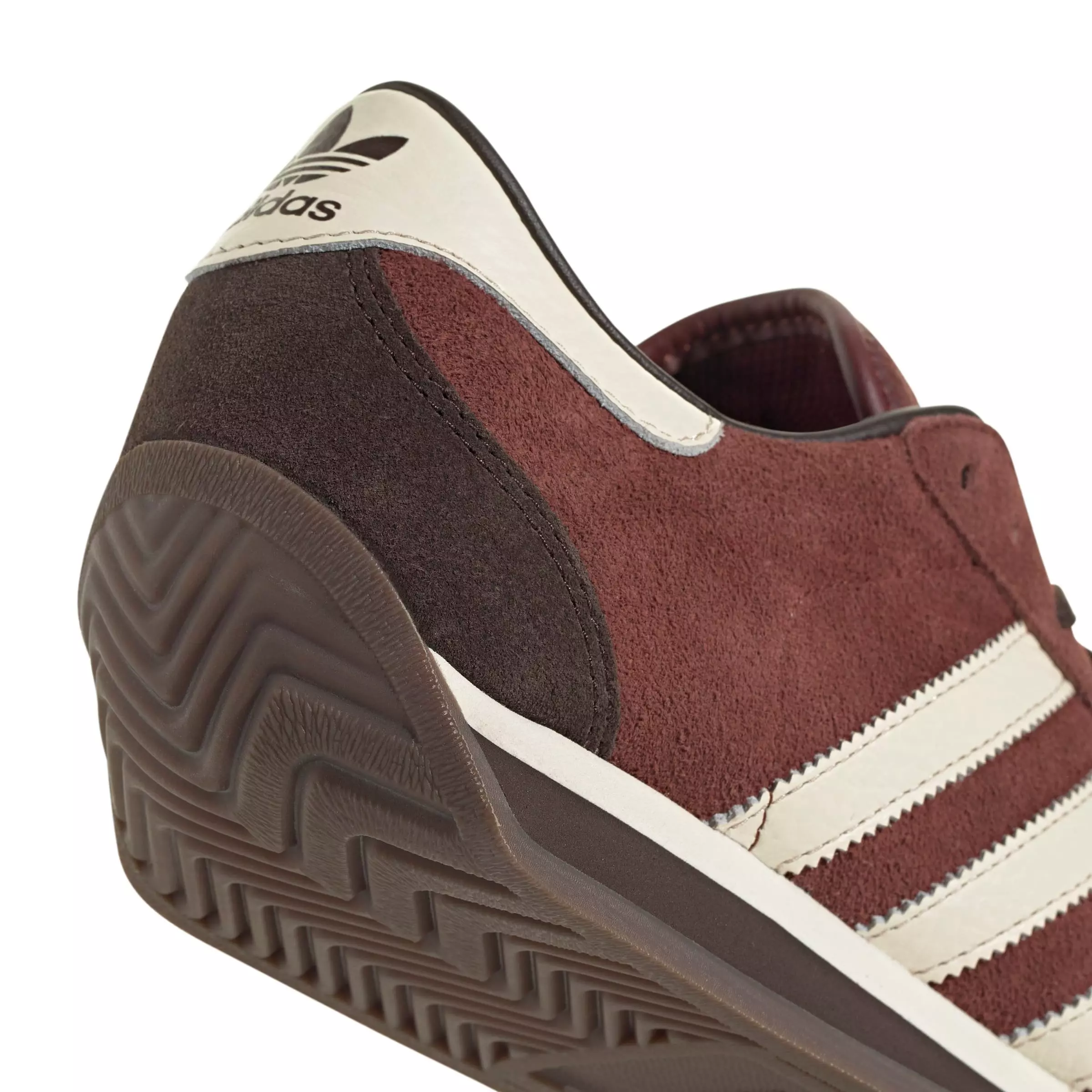 adidas Originals Country II "Fox Brown/Cream White/Dark Brown" Men's Shoe - BROWN/WHITE/DK BROWN