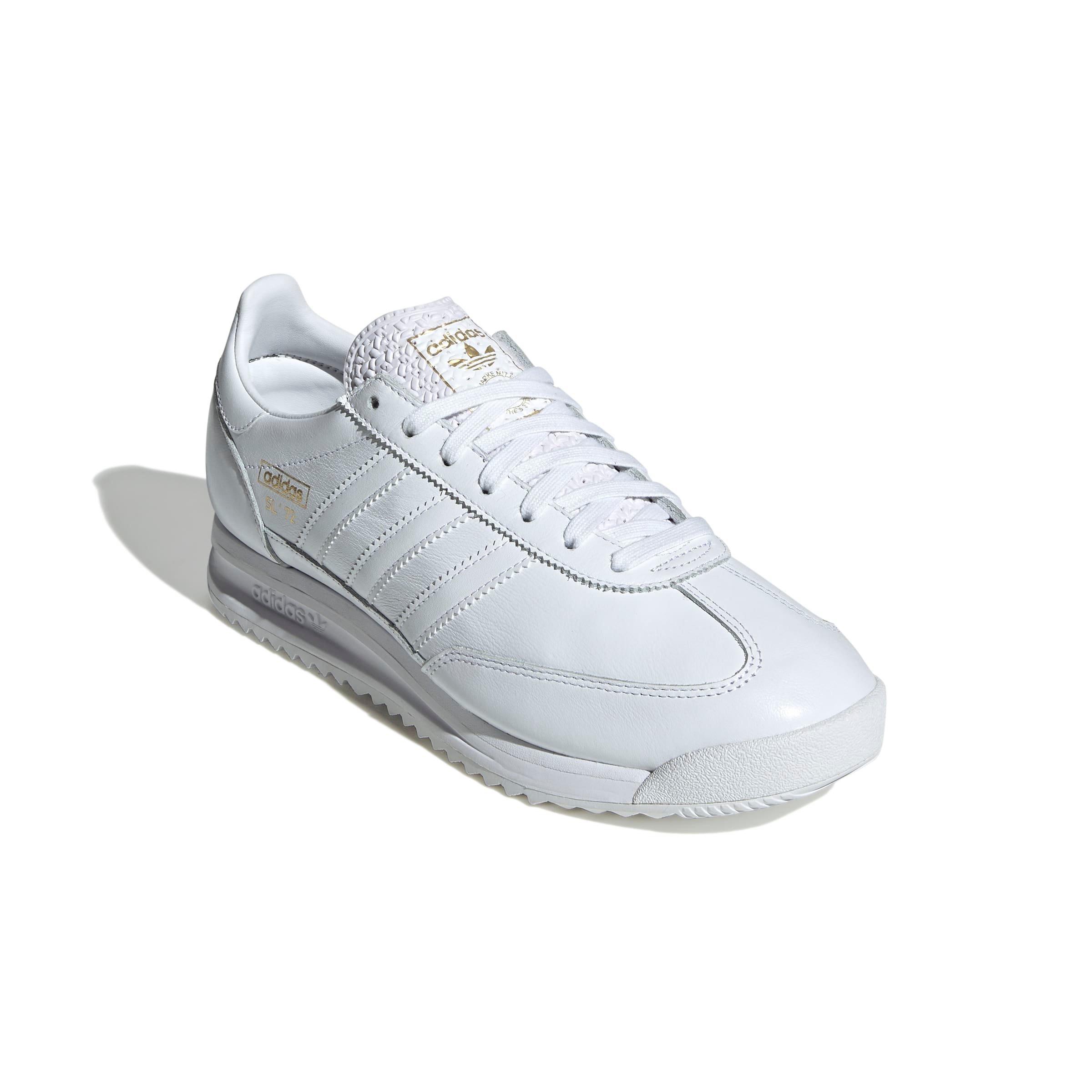 adidas Originals SL 72 RS "Ftwr White/Ftwr White/Off White" Men's Shoe - WHITE/WHITE/OFF WHITE Thumbnail View 3