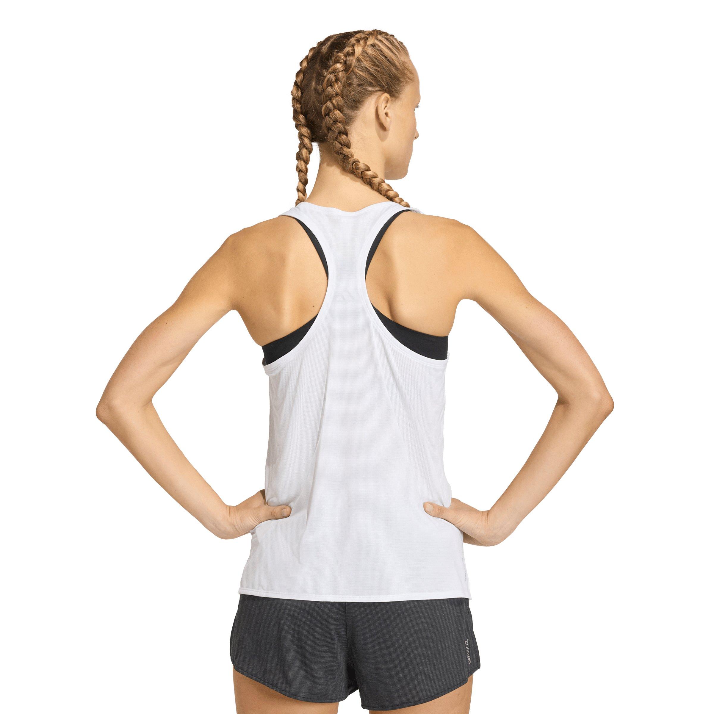 adidas Women's All-Time Classics Singlet - White/Red/Blue - WHITE/RED/BLUE Thumbnail View 2
