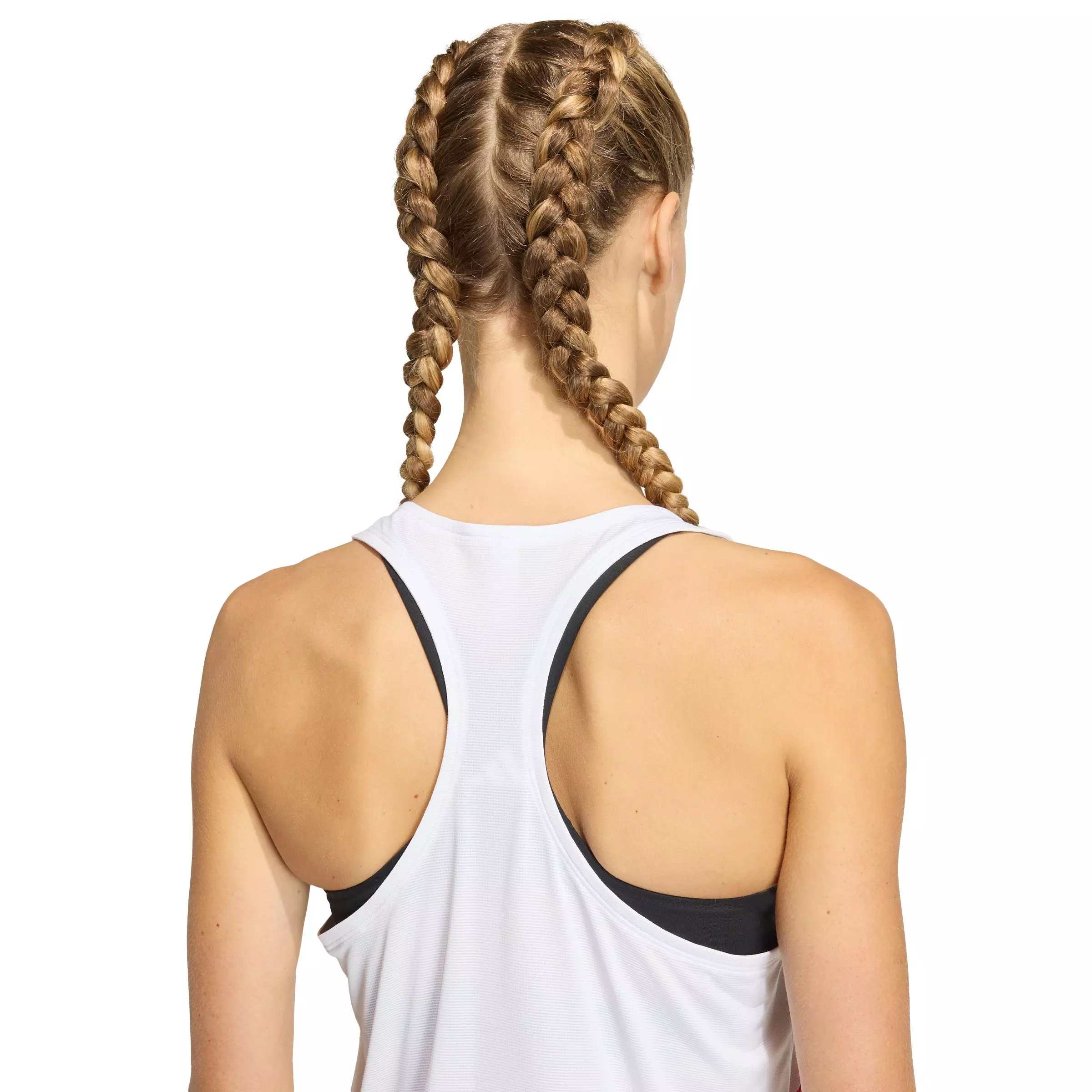 adidas Women's All-Time Classics Singlet - White/Red/Blue - WHITE/RED/BLUE