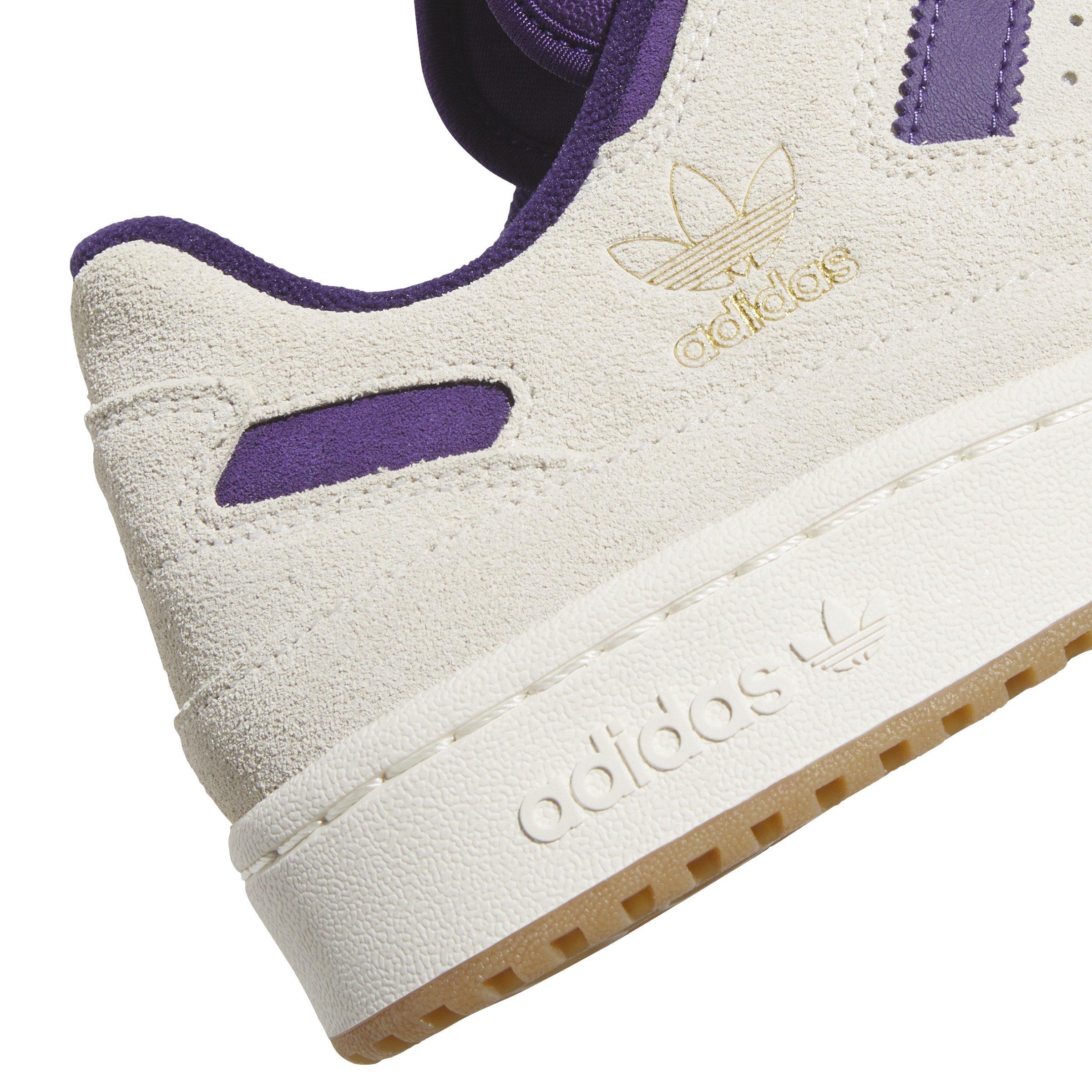 adidas Forum Low CL "Off White/Violet/Gum M2" Men's Shoe - OFF WHITE/VIOLET/GUM Thumbnail View 8