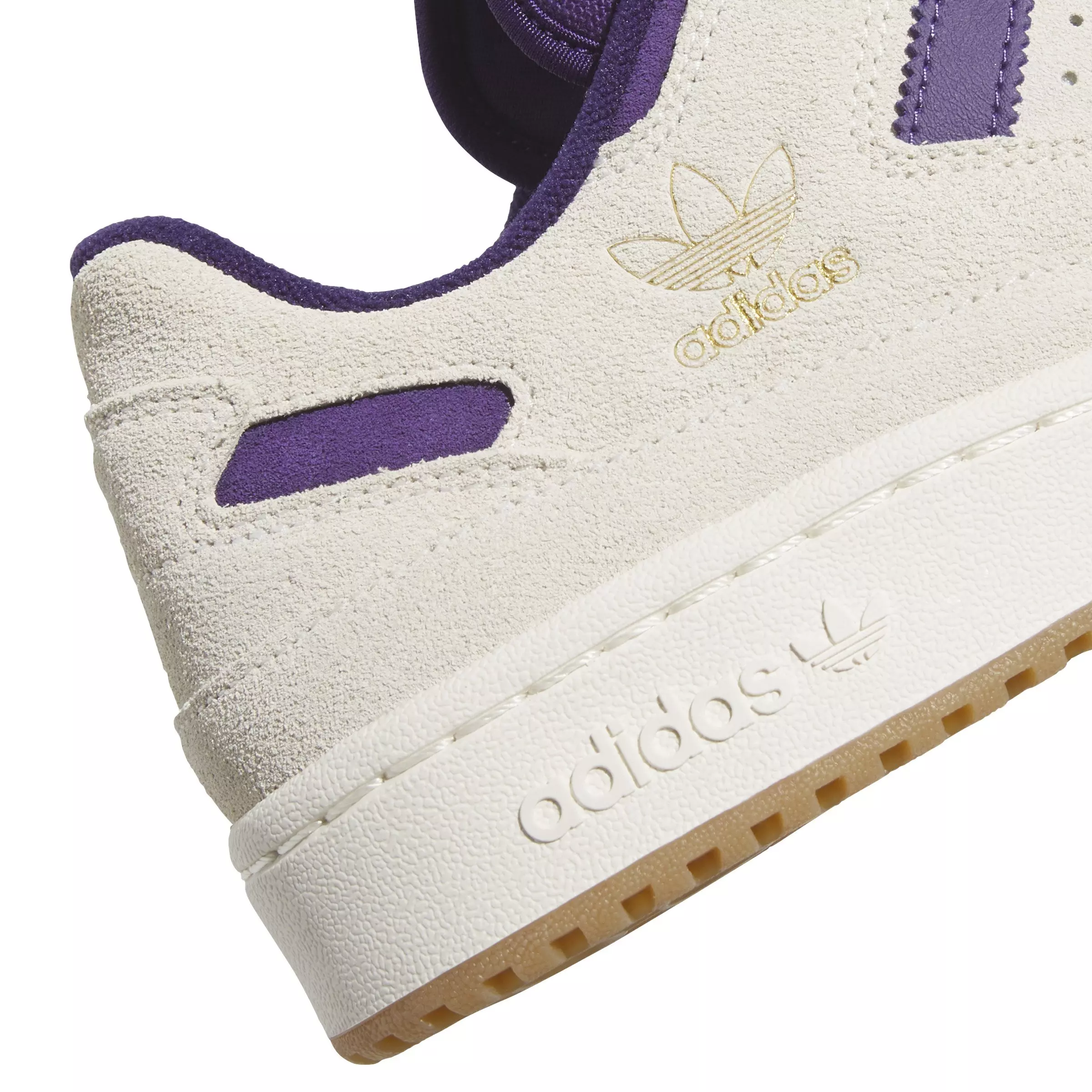 adidas Forum Low CL "Off White/Violet/Gum M2" Men's Shoe - OFF WHITE/VIOLET/GUM