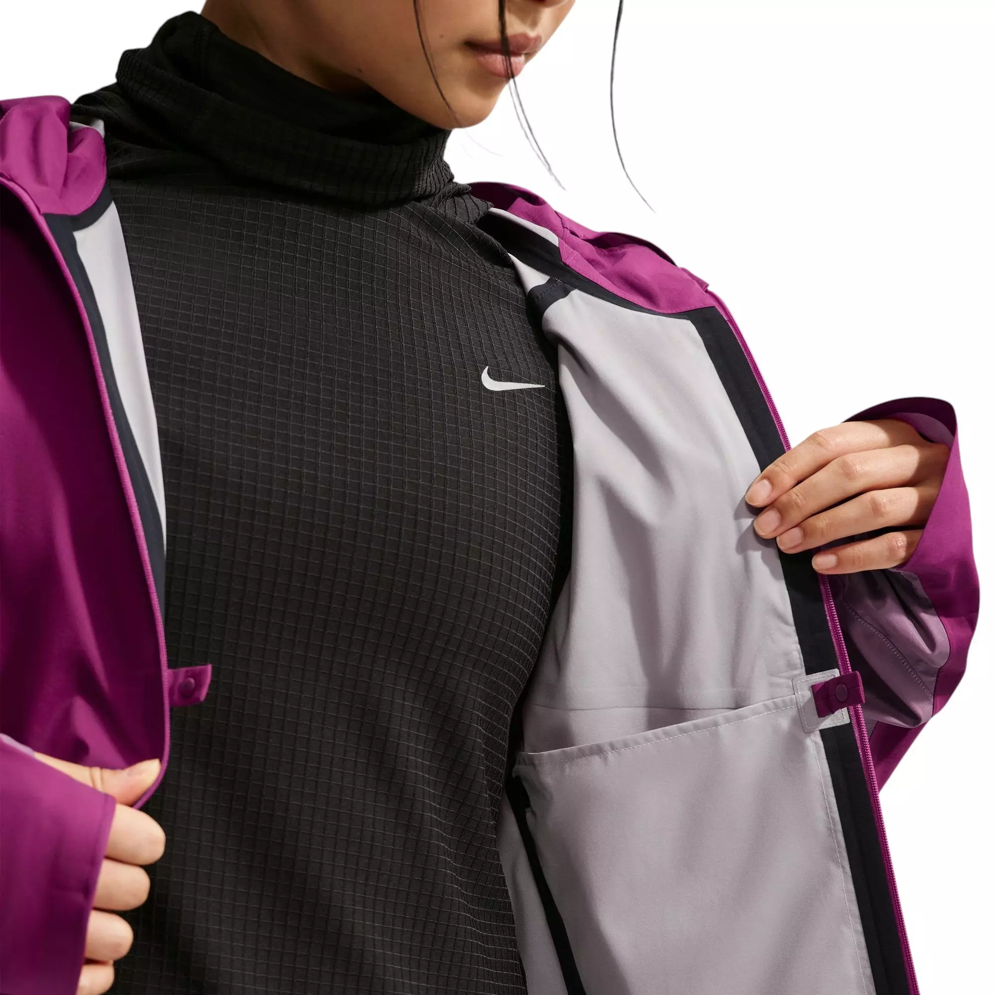 Nike Lab Running Women's Storm-FIT ADV Jacket - BERRY