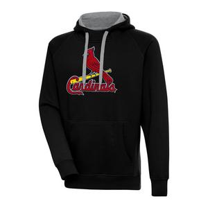 Antigua Men's St. Louis Cardinals Chest Logo Victory Pullover Hoodie