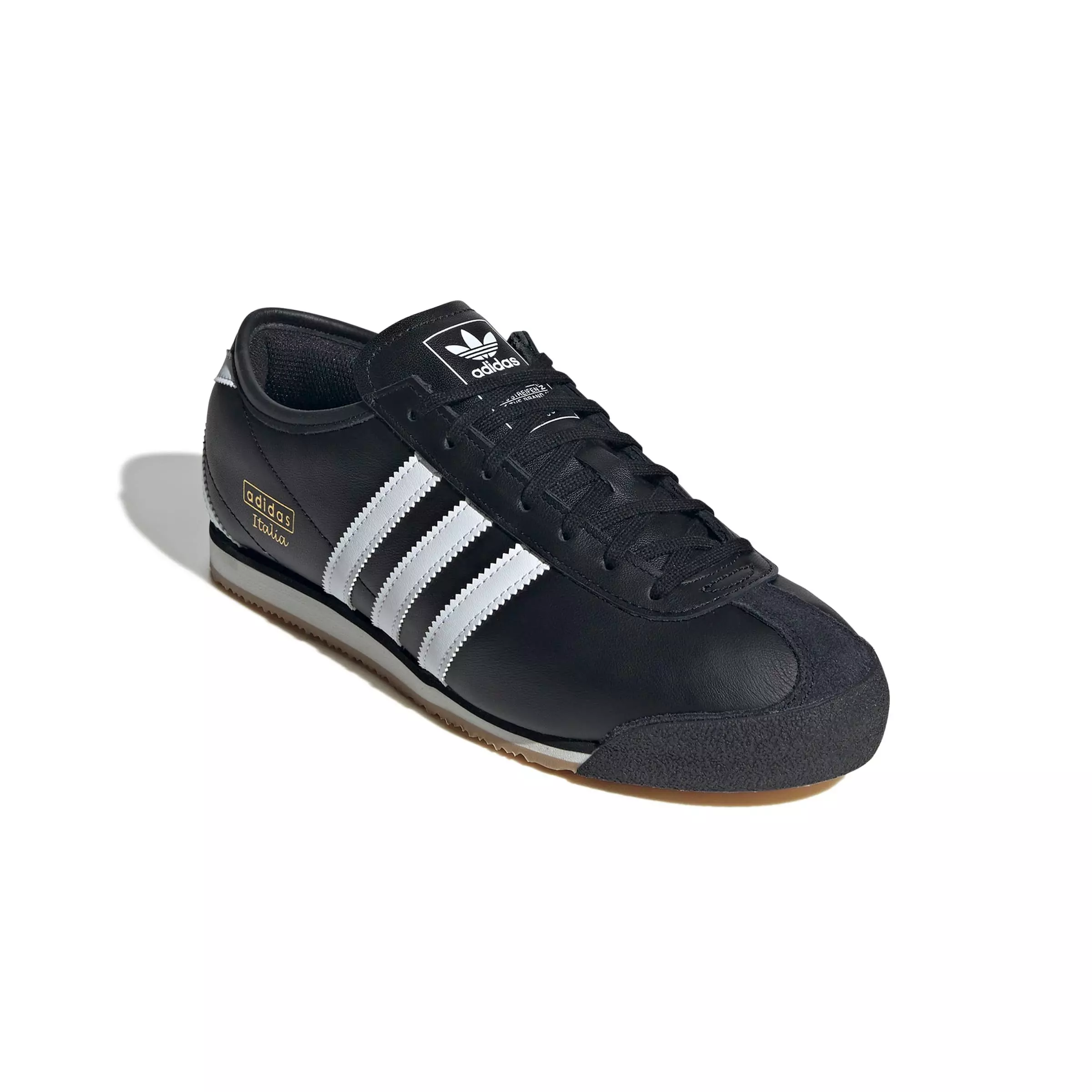 adidas Originals Italia 70s "Core Black/Ftwr White/Gum 3" Men's Shoe - BLACK/WHITE/GUM