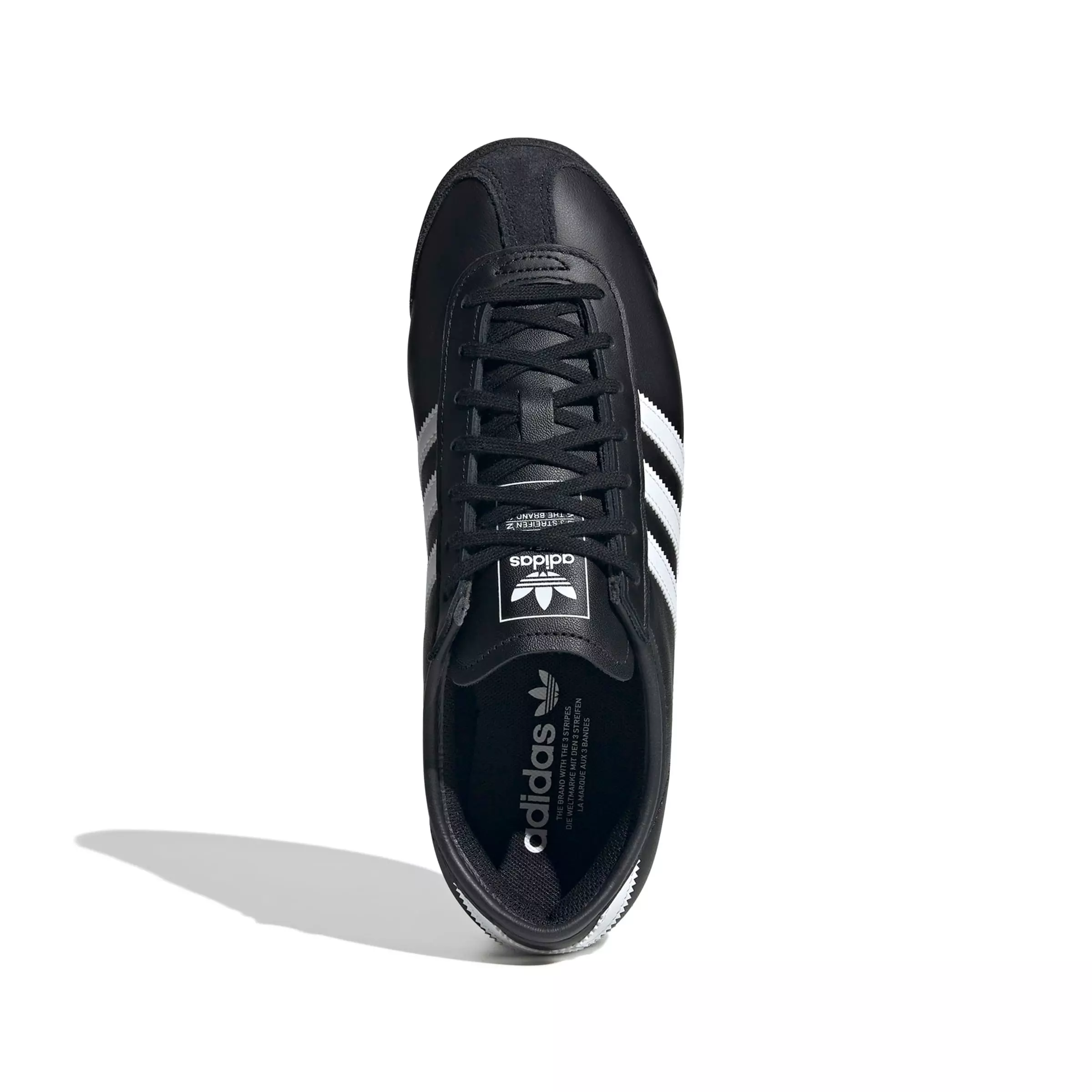 adidas Originals Italia 70s "Core Black/Ftwr White/Gum 3" Men's Shoe - BLACK/WHITE/GUM