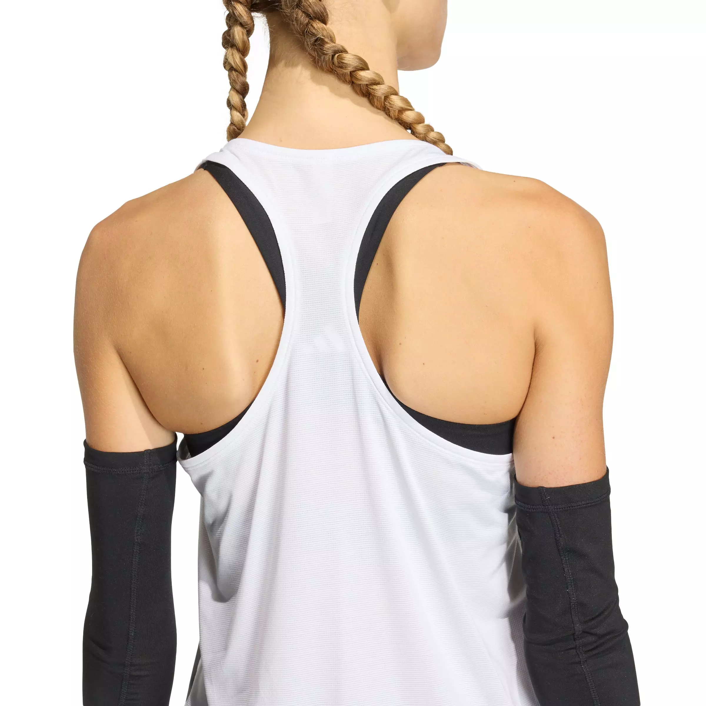 adidas Women's All-Time Classics Singlet - White/Black - WHITE/BLACK