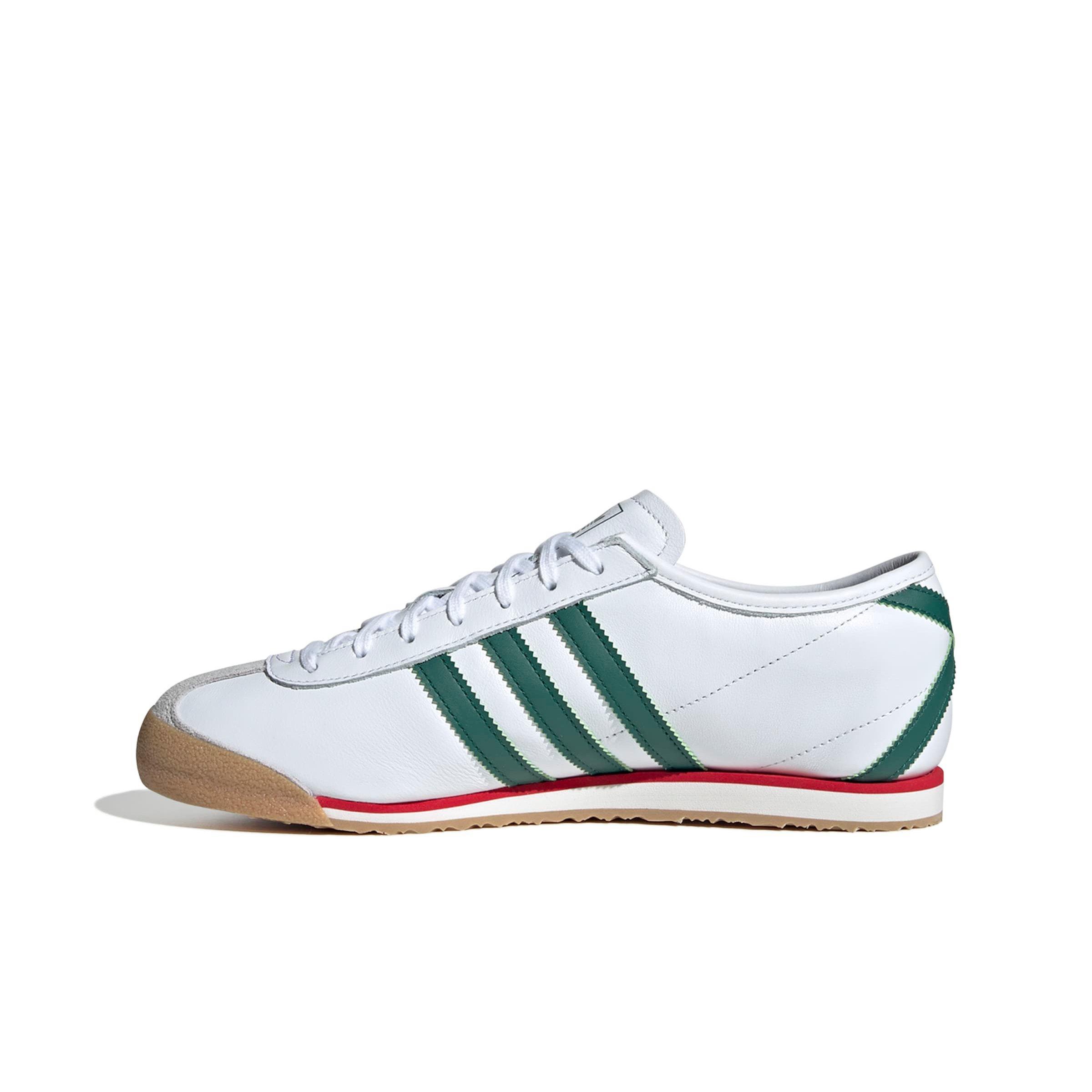 adidas Originals Italia 70s "Ftwr White/Collegiate Green/Gum 3" Men's Shoe - WHITE/GREEN/GUM Thumbnail View 2