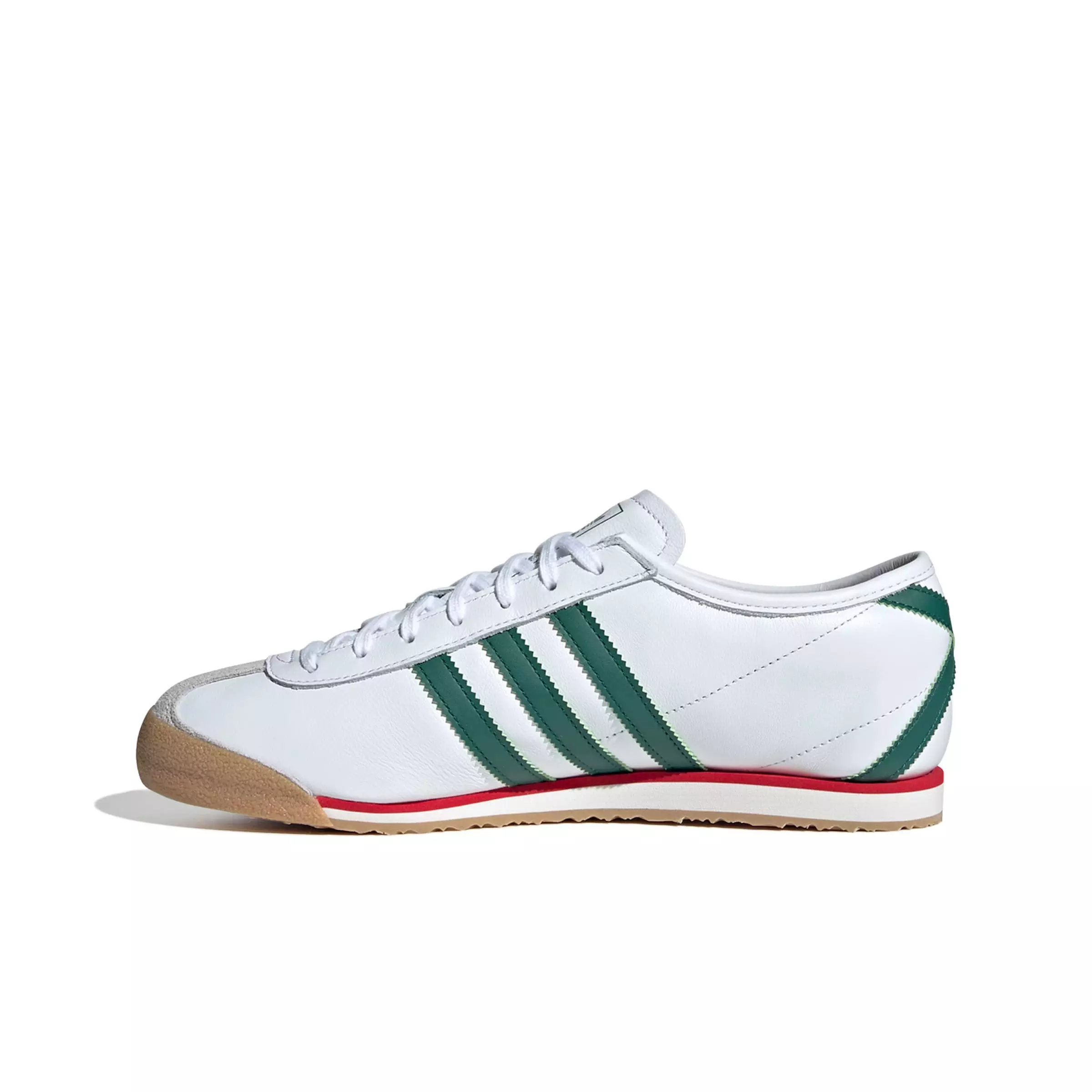 adidas Originals Italia 70s "Ftwr White/Collegiate Green/Gum 3" Men's Shoe - WHITE/GREEN/GUM