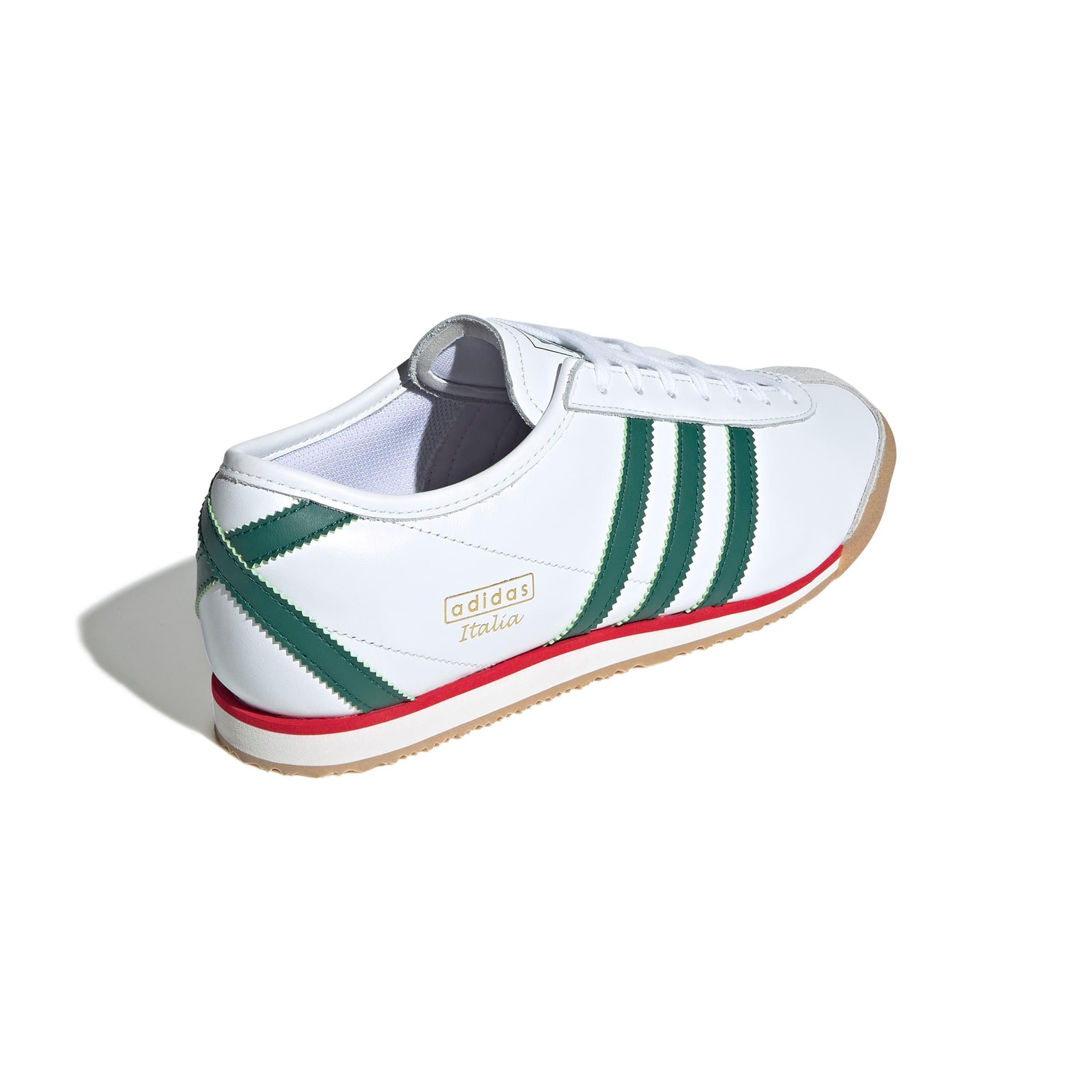 adidas Originals Italia 70s "Ftwr White/Collegiate Green/Gum 3" Men's Shoe - WHITE/GREEN/GUM Thumbnail View 4