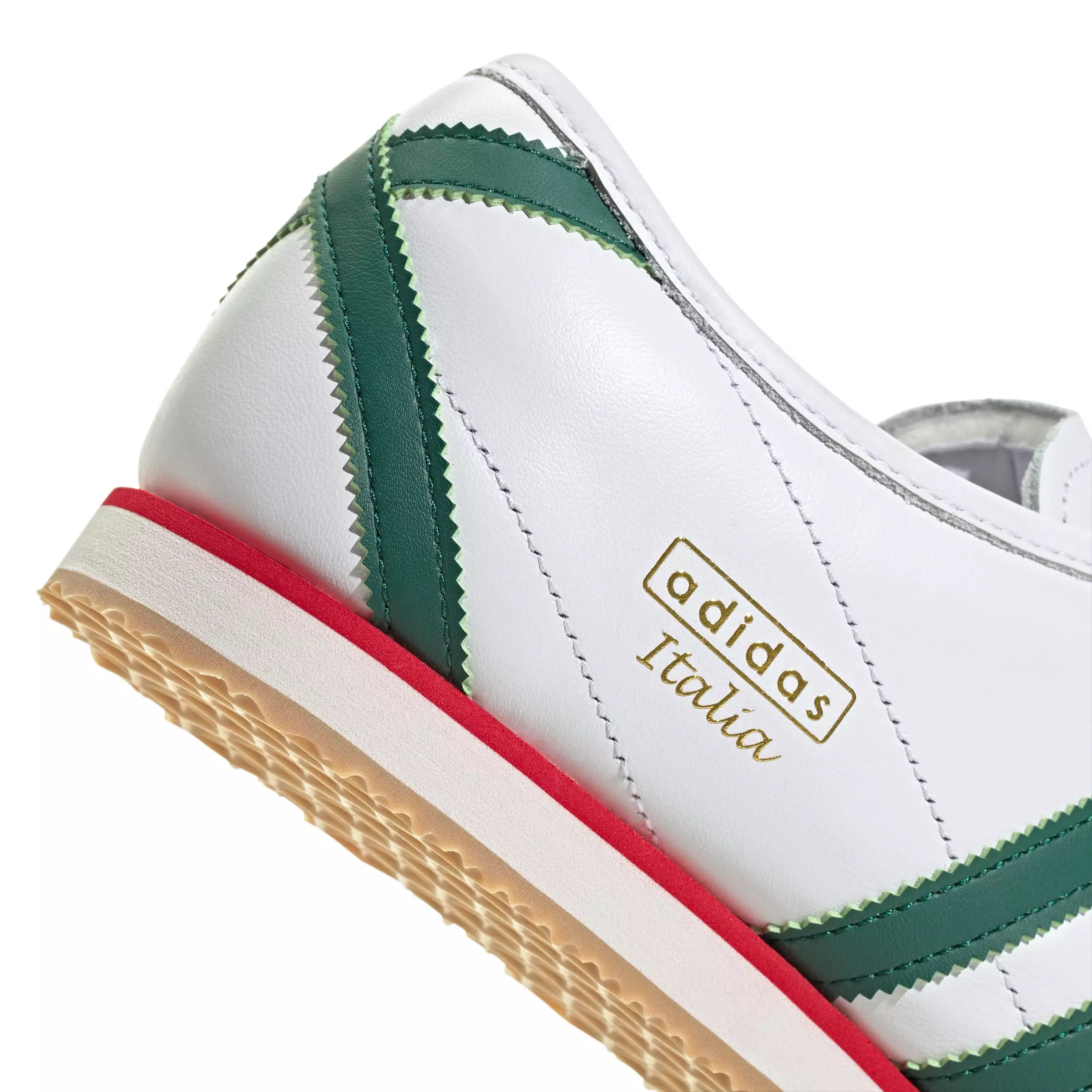 adidas Originals Italia 70s "Ftwr White/Collegiate Green/Gum 3" Men's Shoe - WHITE/GREEN/GUM