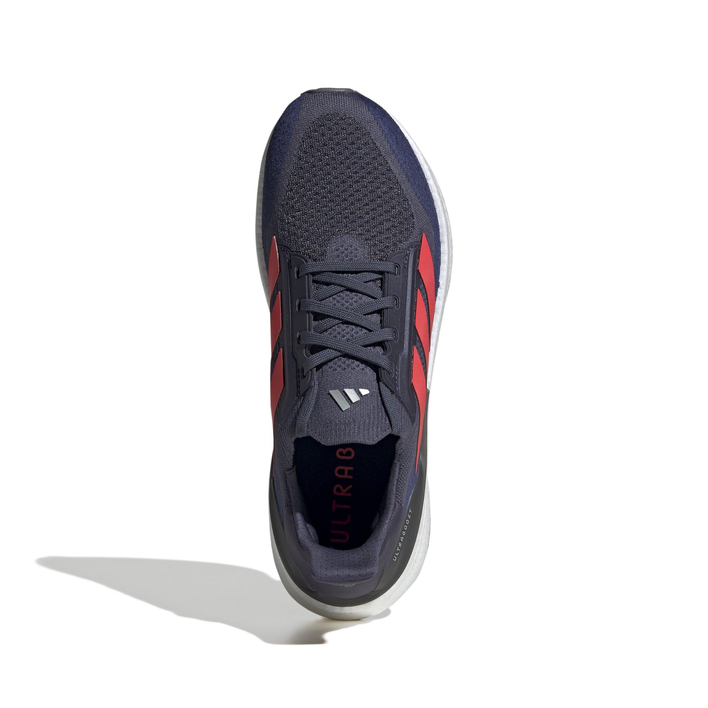 adidas Ultraboost 5x "Dark Blue/Lucid Red/Dark Blue" Men's Running Shoe - DK BLUE/RED/DK BLUE Thumbnail View 5