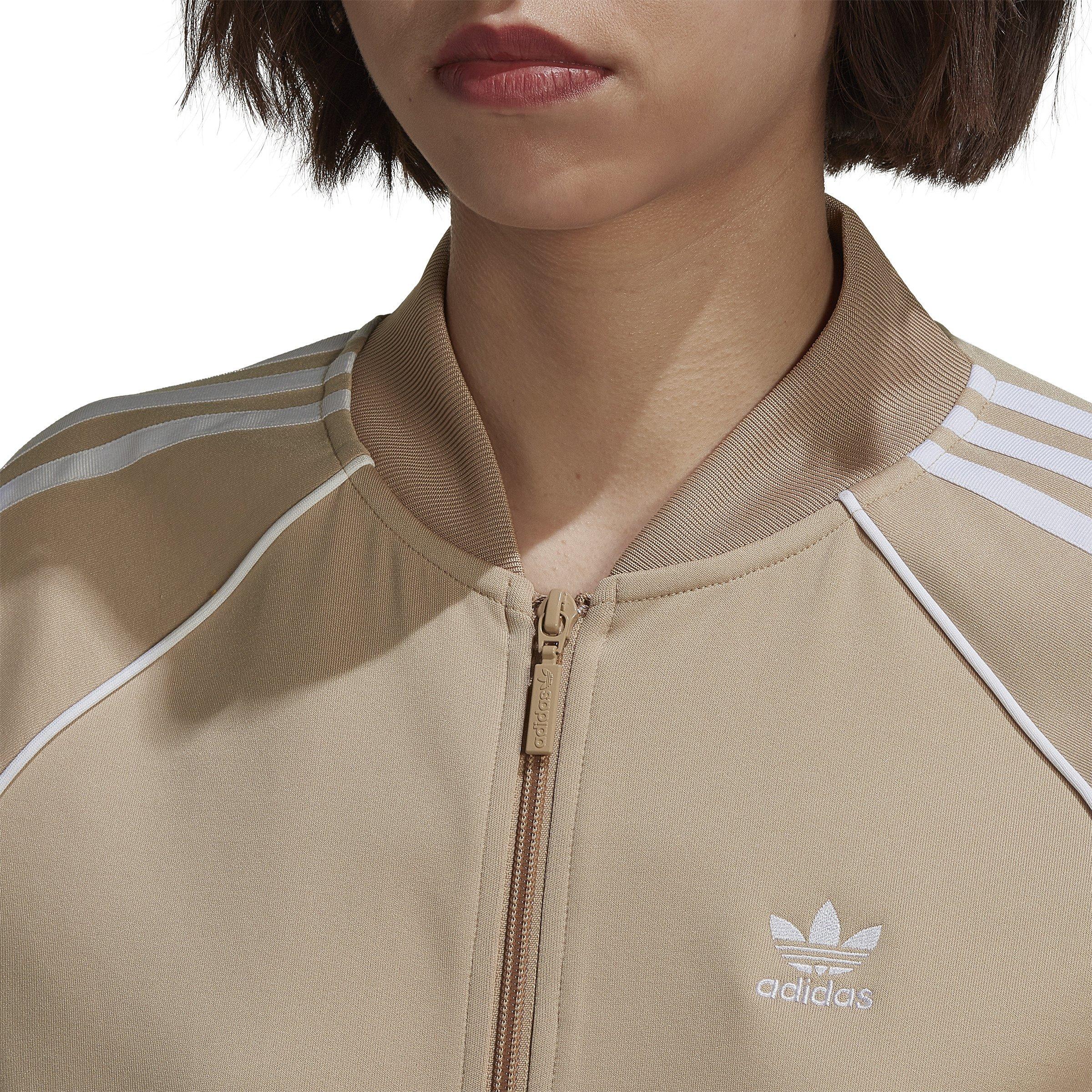 adidas Originals Women's Primeblue SST Track Top - Beige