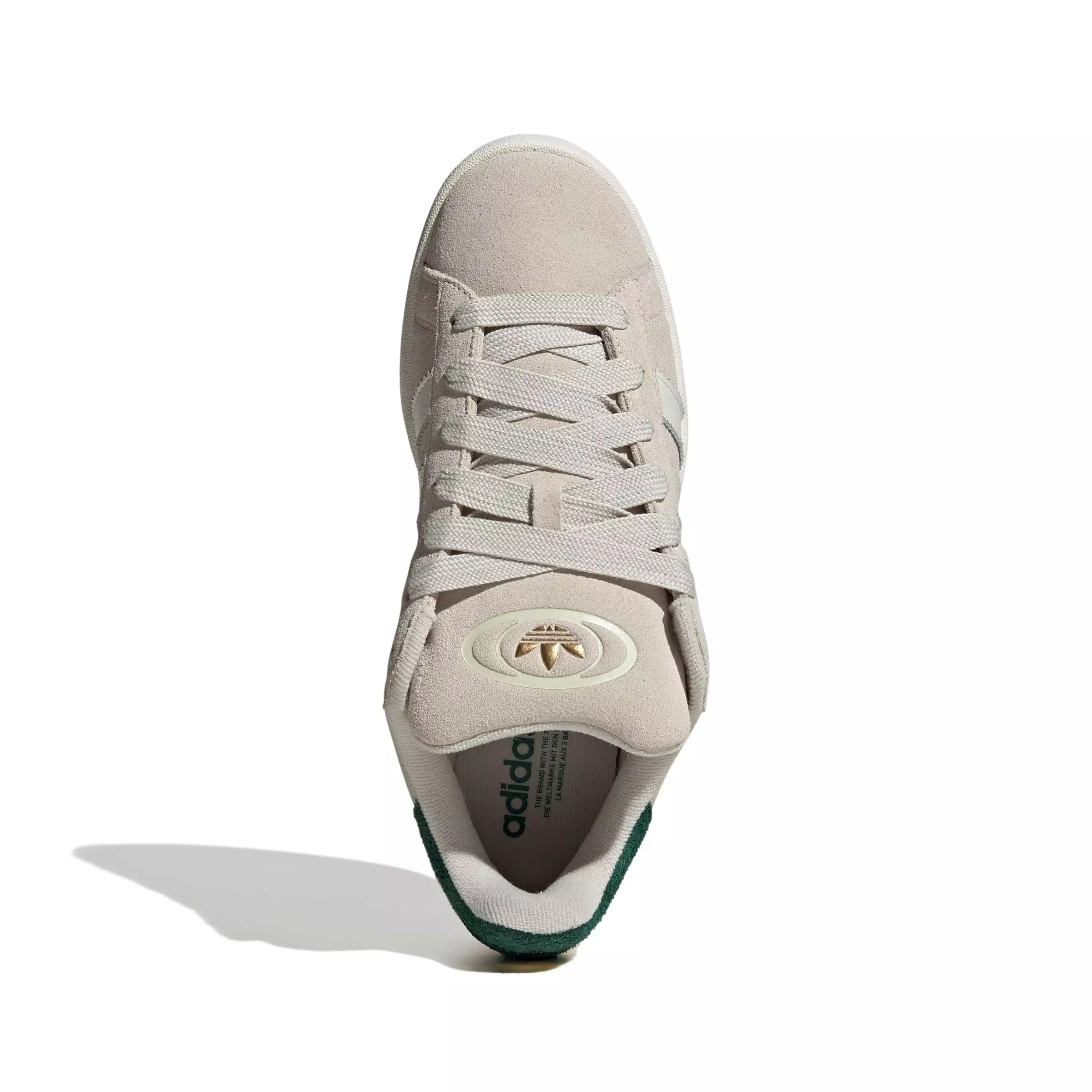 adidas Originals Campus 00s "Alumina/Off White/Collegiate Green" Men's Shoe - GREY/GREEN