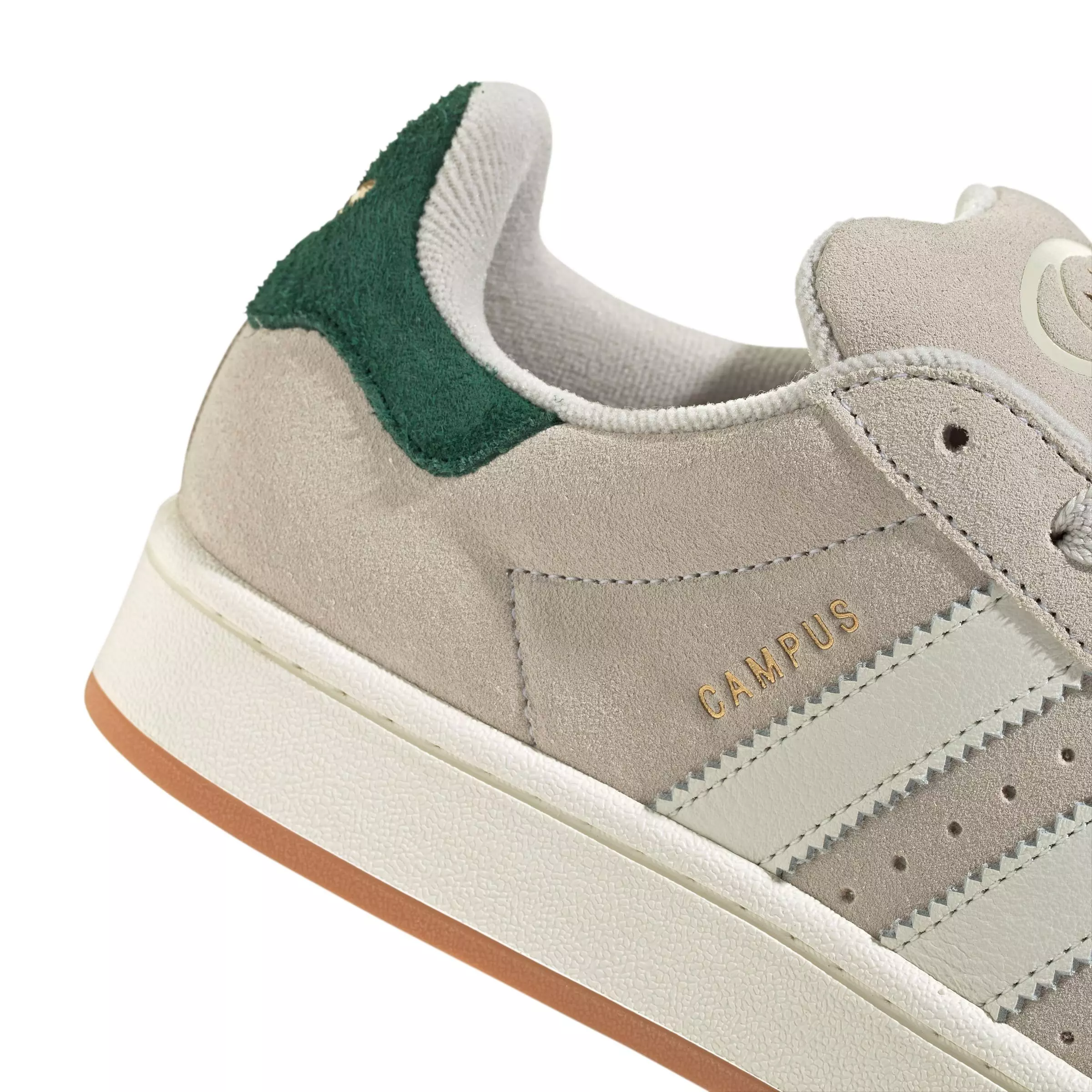adidas Originals Campus 00s "Alumina/Off White/Collegiate Green" Men's Shoe - GREY/GREEN