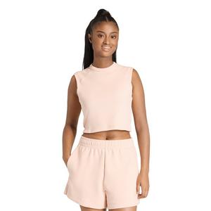 adidas Women's ALL SZN Rib Tank Top - Light Pink